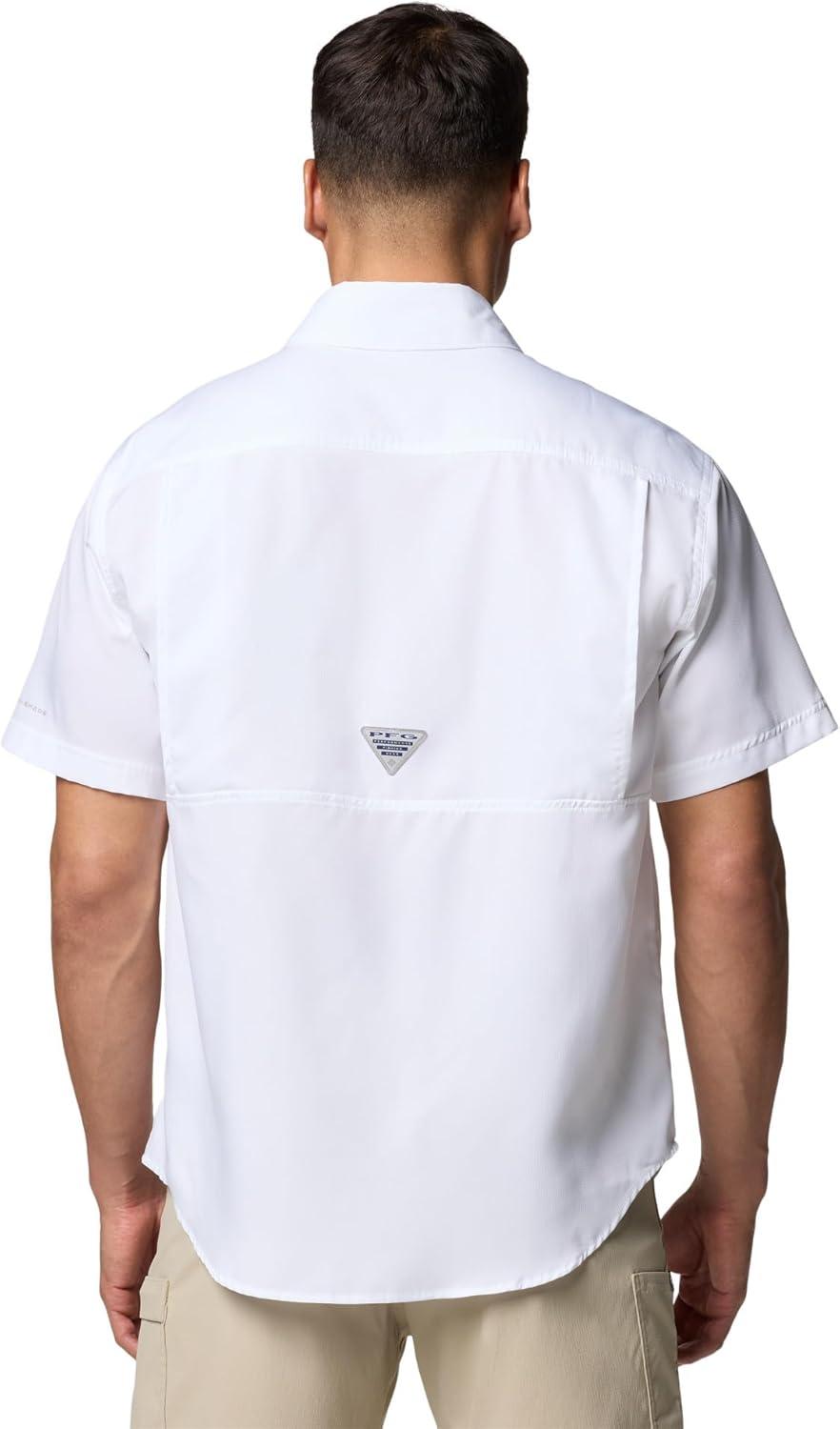 imageColumbia Mens PFG Backwater Short Sleeve ShirtWhite