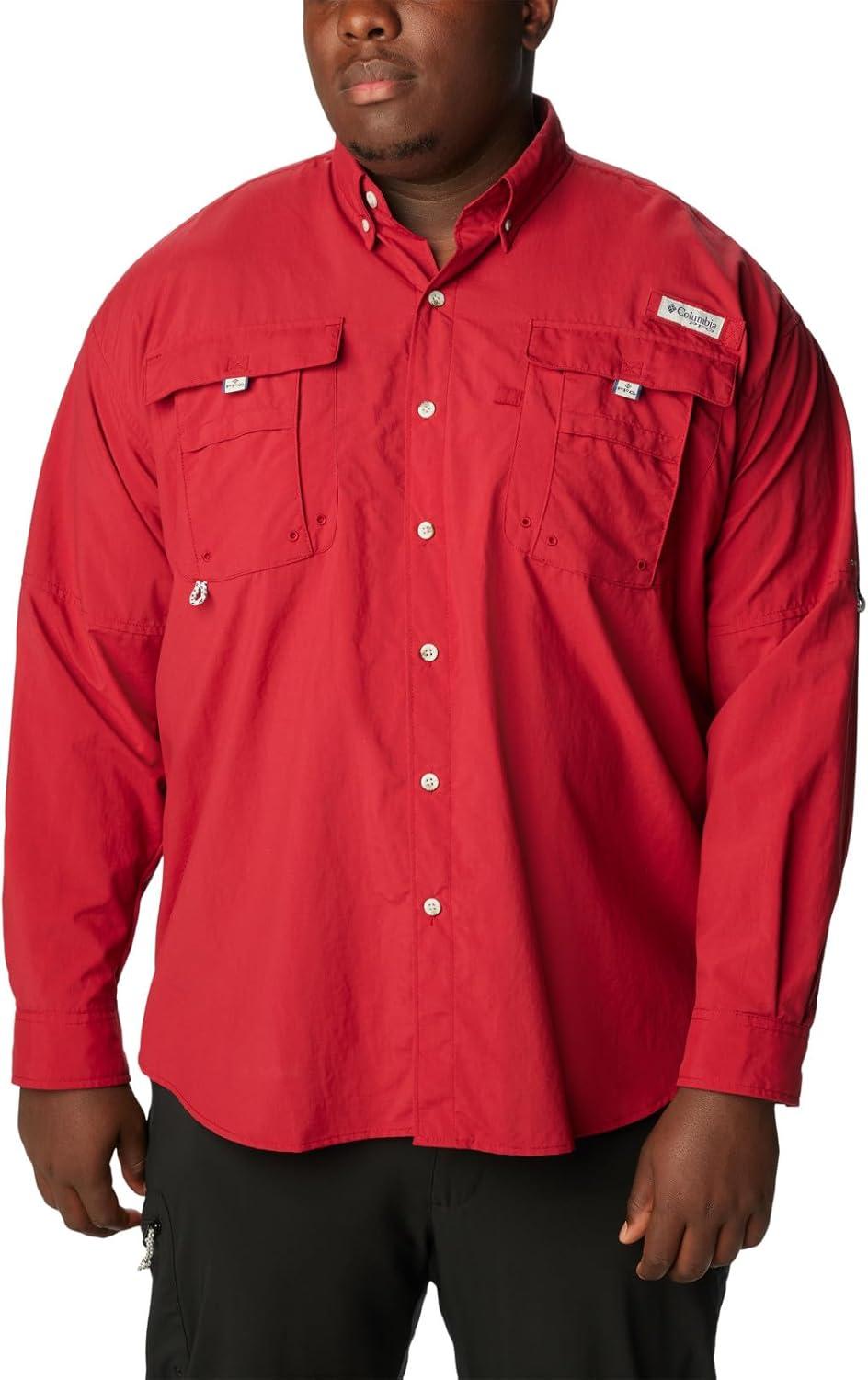 imageColumbia Mens PFG Bahama II Long Sleeve ShirtBeet