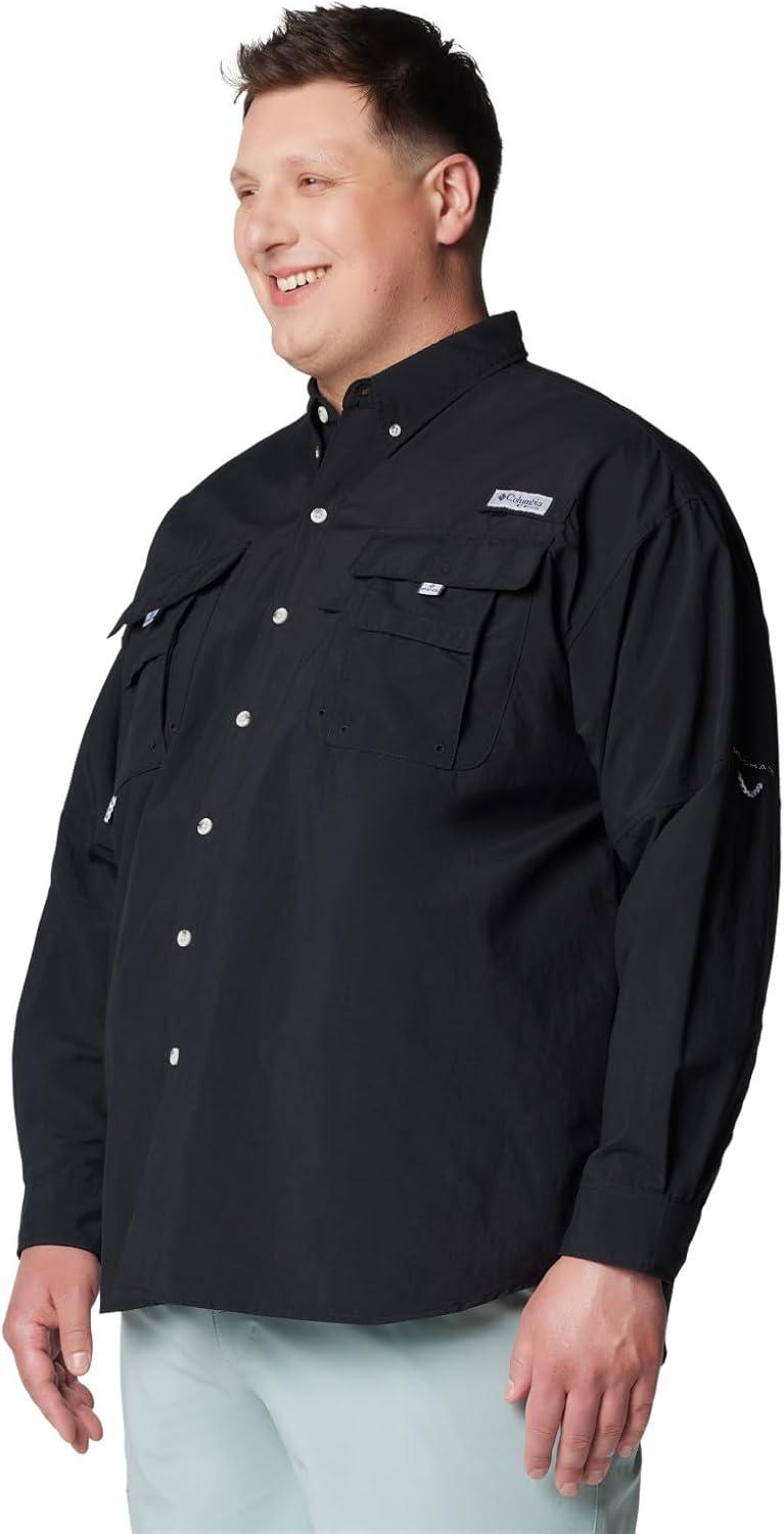 imageColumbia Mens PFG Bahama II Long Sleeve ShirtBlack