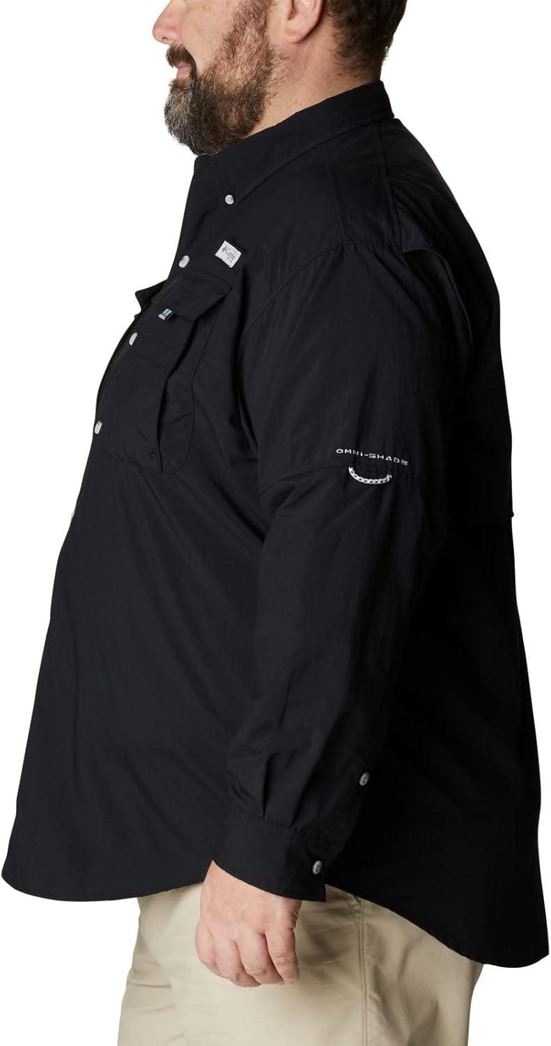 imageColumbia Mens PFG Bahama II Long Sleeve ShirtBlackRealtree Edge