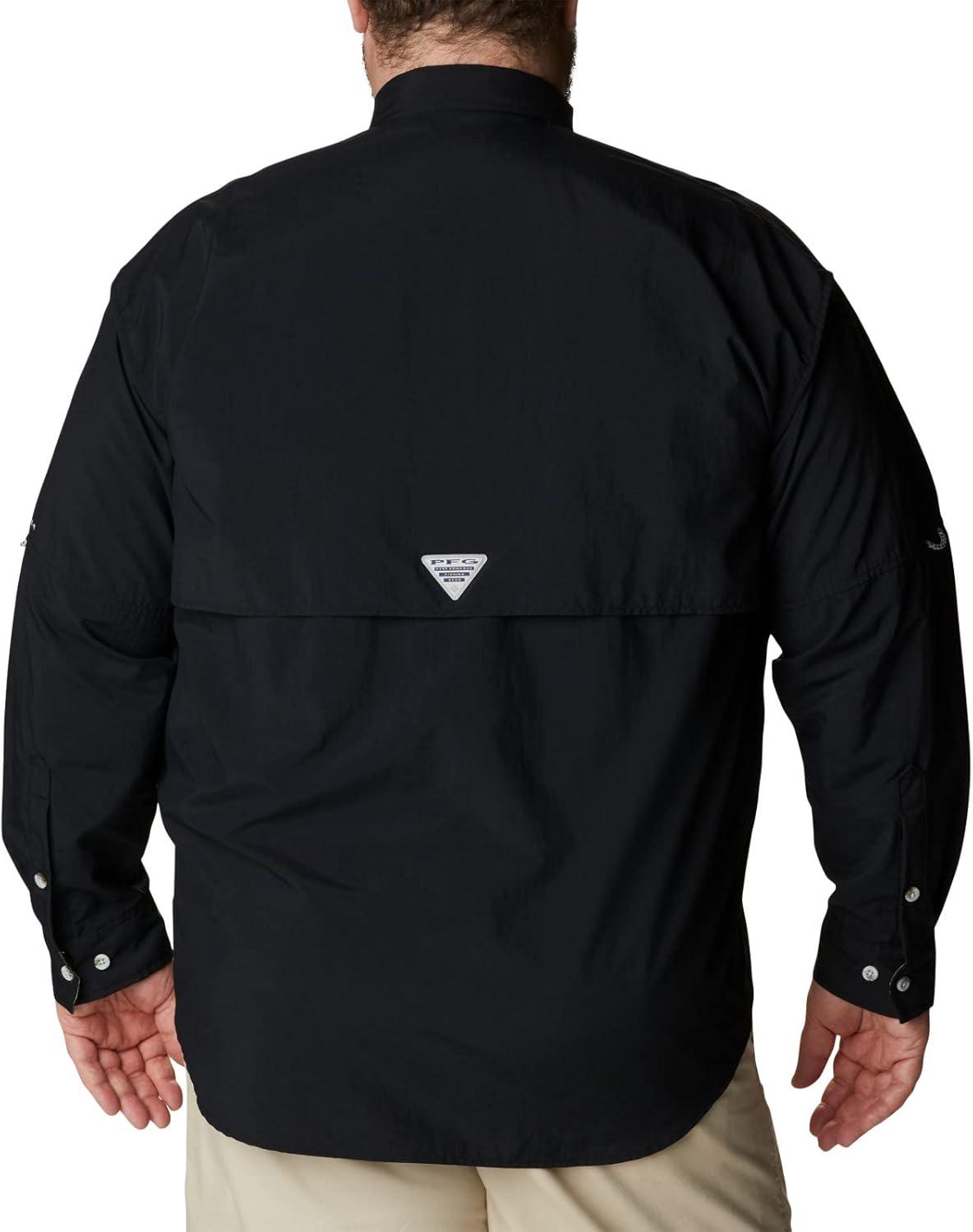 imageColumbia Mens PFG Bahama II Long Sleeve ShirtBlackRealtree Edge