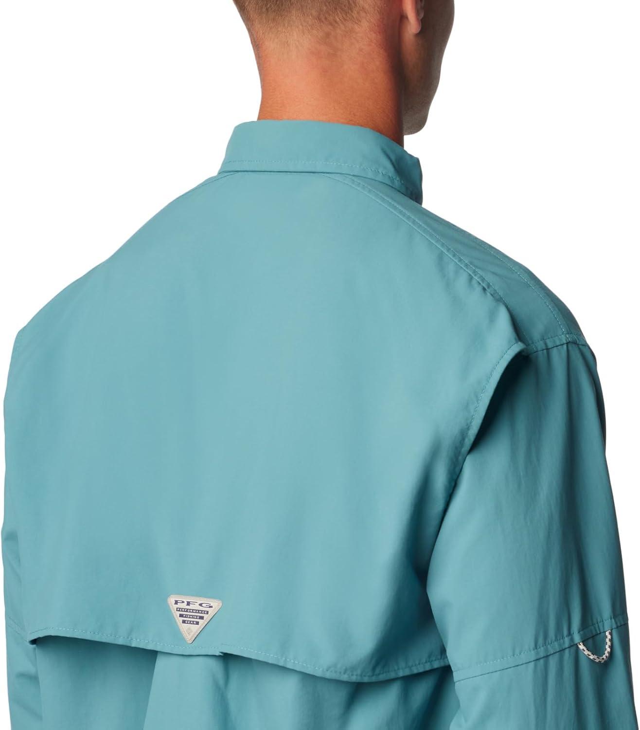 imageColumbia Mens PFG Bahama II Long Sleeve ShirtCanyon Blue
