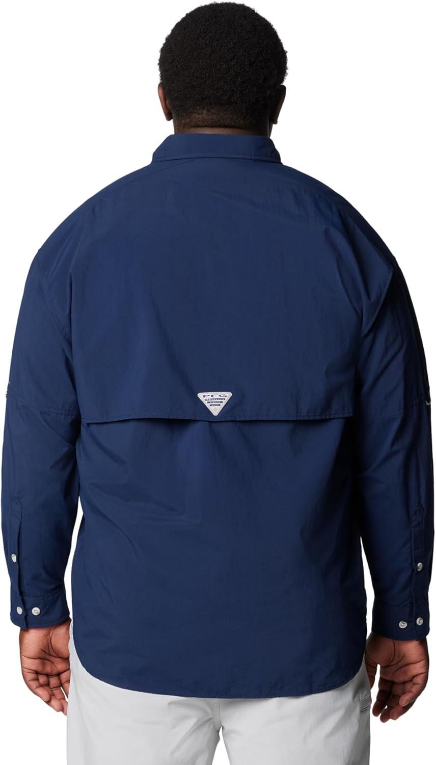 imageColumbia Mens PFG Bahama II Long Sleeve ShirtCollegiate Navy
