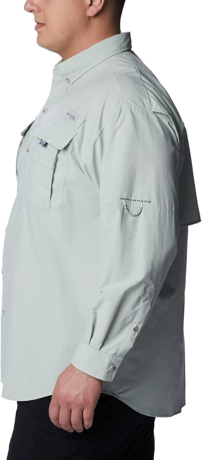 imageColumbia Mens PFG Bahama II Long Sleeve ShirtCool Green
