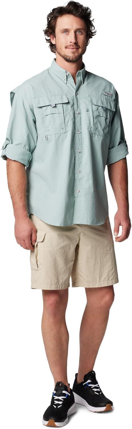 imageColumbia Mens PFG Bahama II Long Sleeve ShirtCrushed Blue