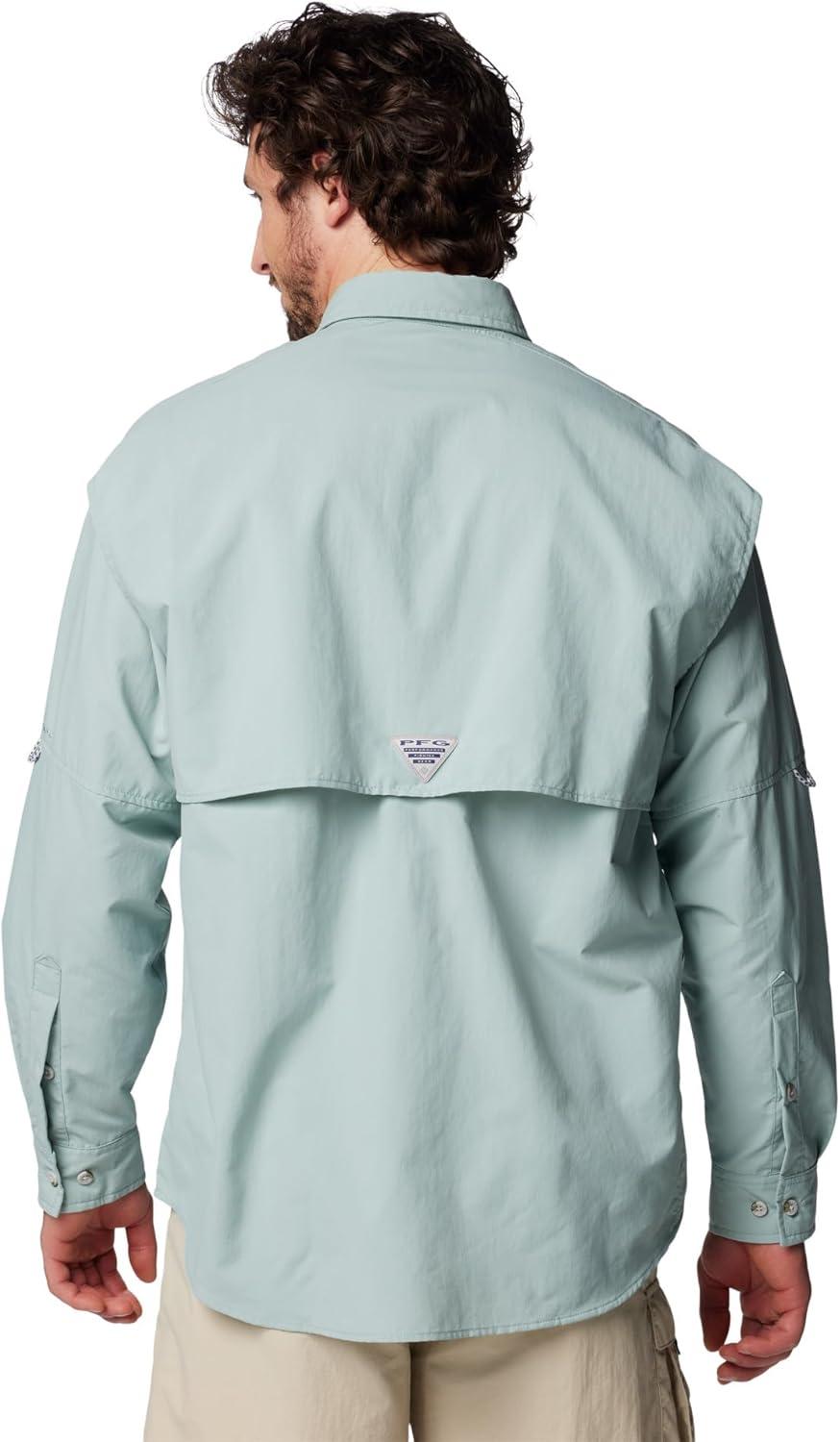 imageColumbia Mens PFG Bahama II Long Sleeve ShirtCrushed Blue
