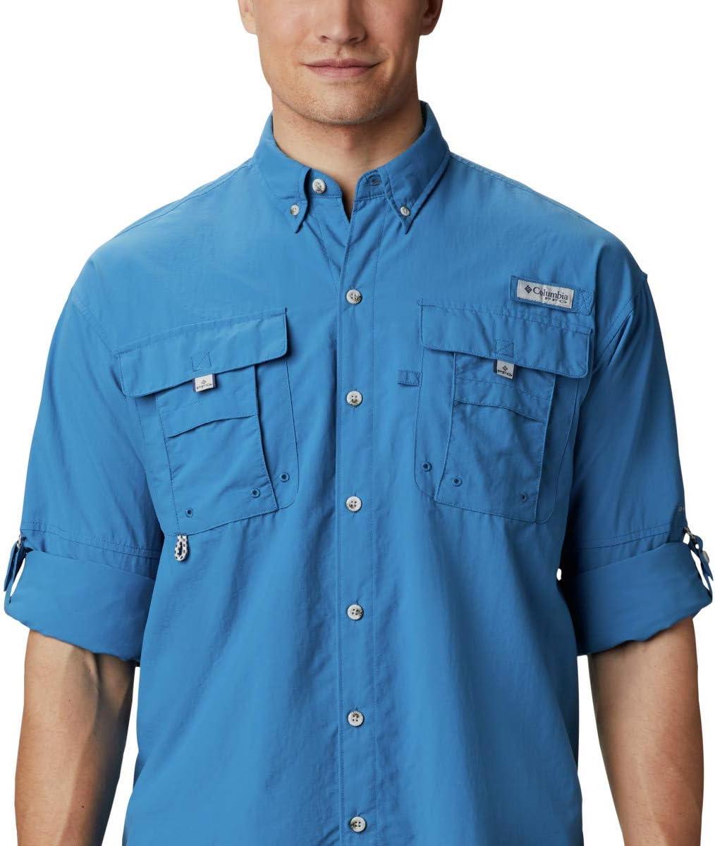 imageColumbia Mens PFG Bahama II Long Sleeve ShirtDark Pool