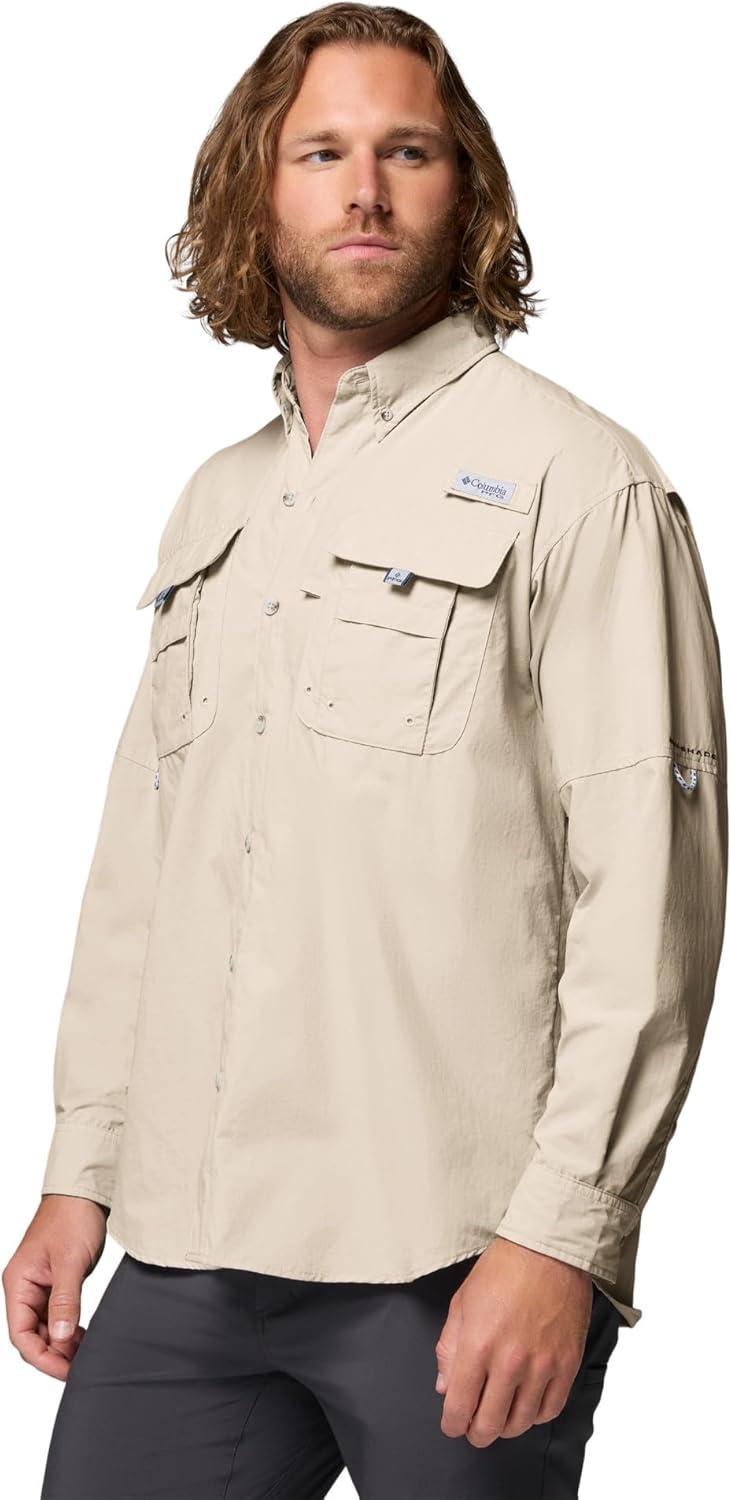 imageColumbia Mens PFG Bahama II Long Sleeve ShirtFossil