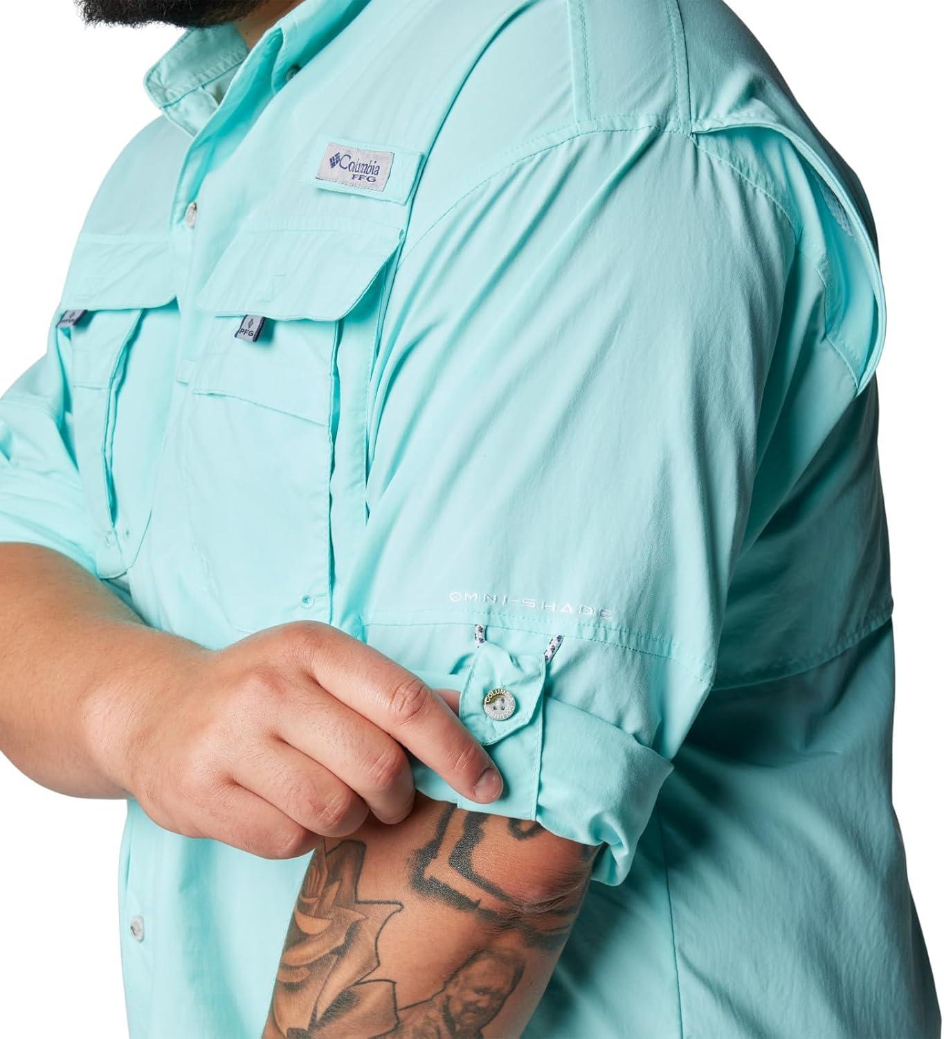 imageColumbia Mens PFG Bahama II Long Sleeve ShirtGulf Stream