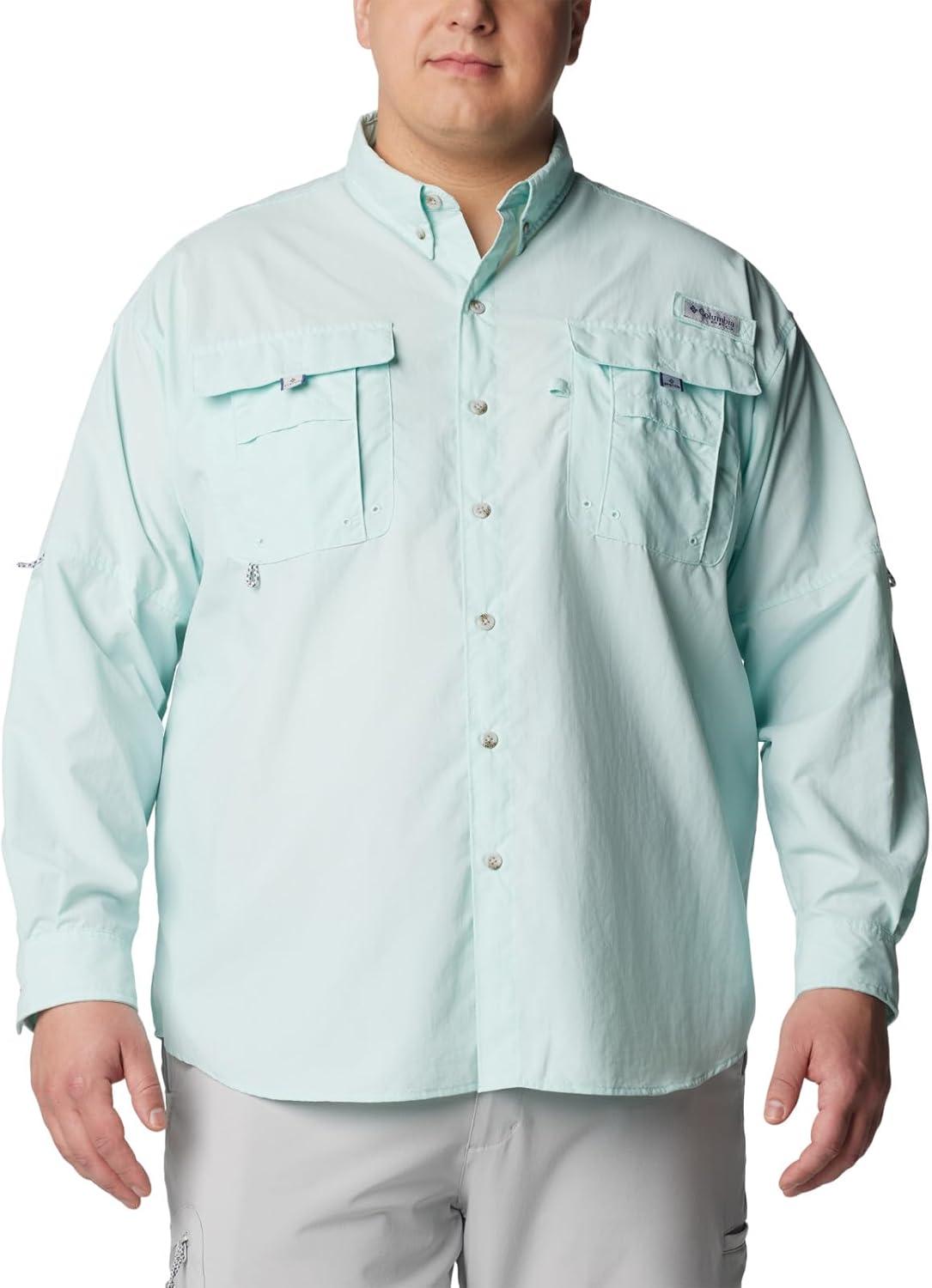 imageColumbia Mens PFG Bahama II Long Sleeve ShirtIcy Morn