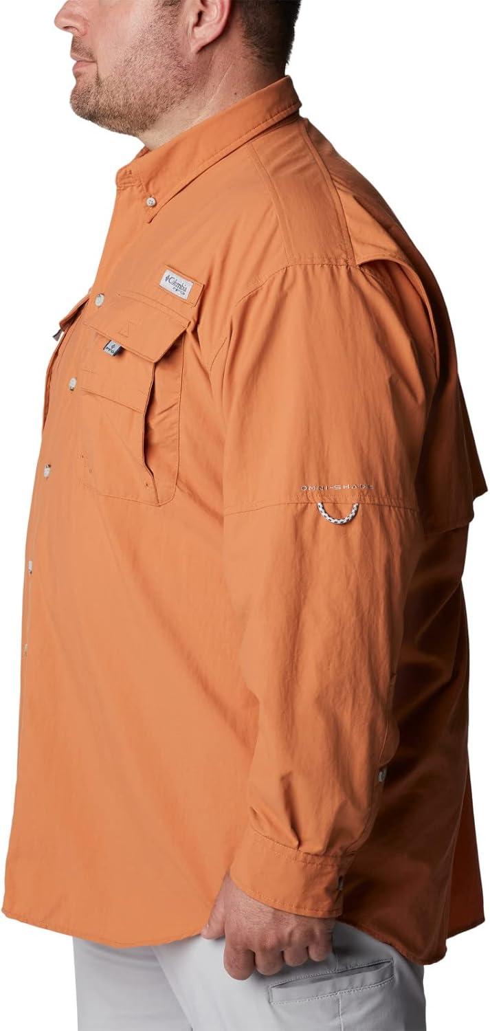 imageColumbia Mens PFG Bahama II Long Sleeve ShirtIsland Orange