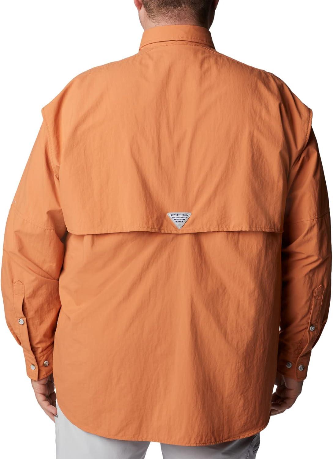 imageColumbia Mens PFG Bahama II Long Sleeve ShirtIsland Orange