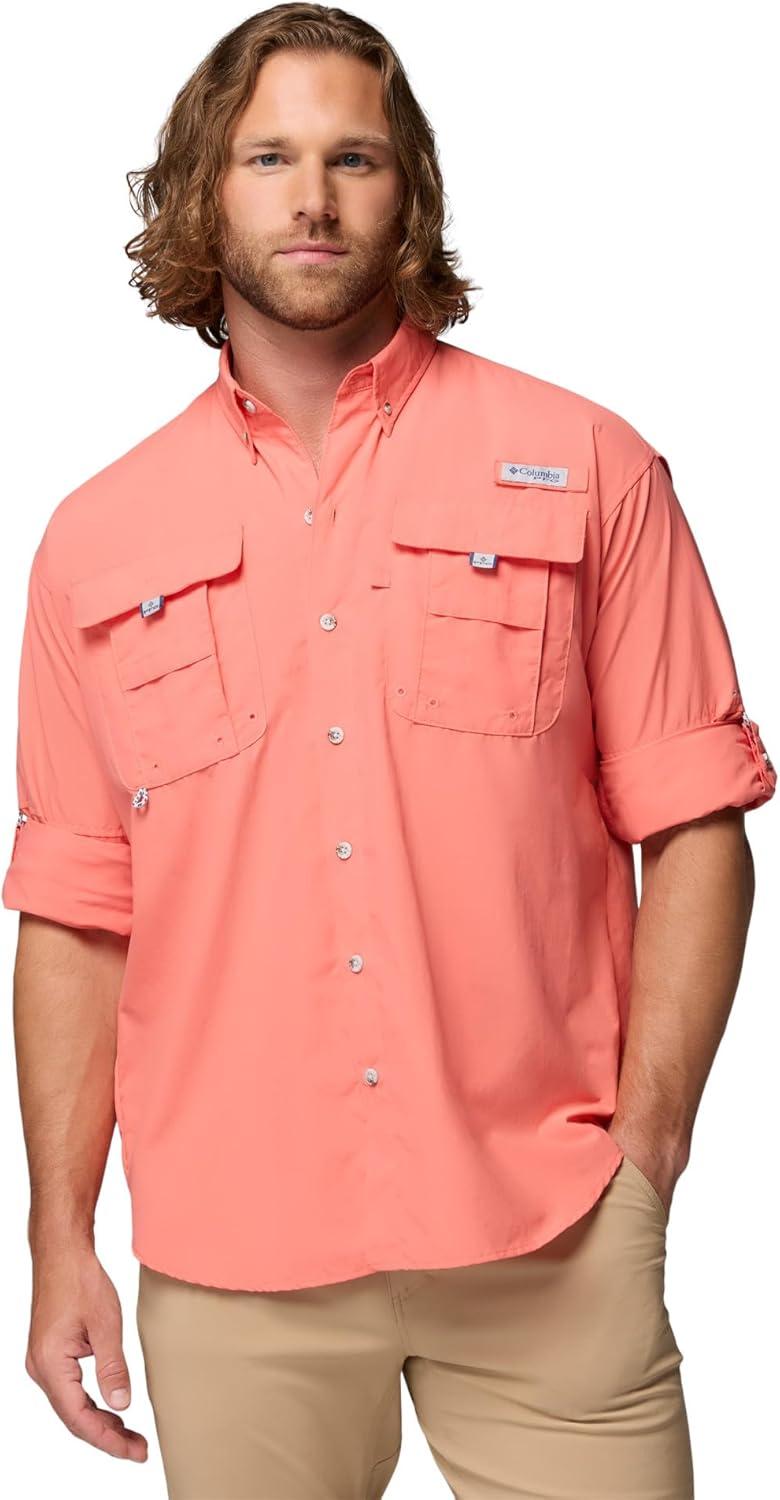 imageColumbia Mens PFG Bahama II Long Sleeve ShirtMelonade