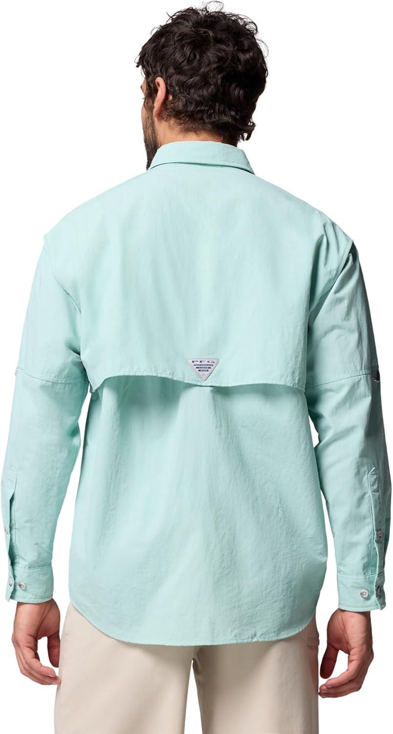 imageColumbia Mens PFG Bahama II Long Sleeve ShirtMisty Jade