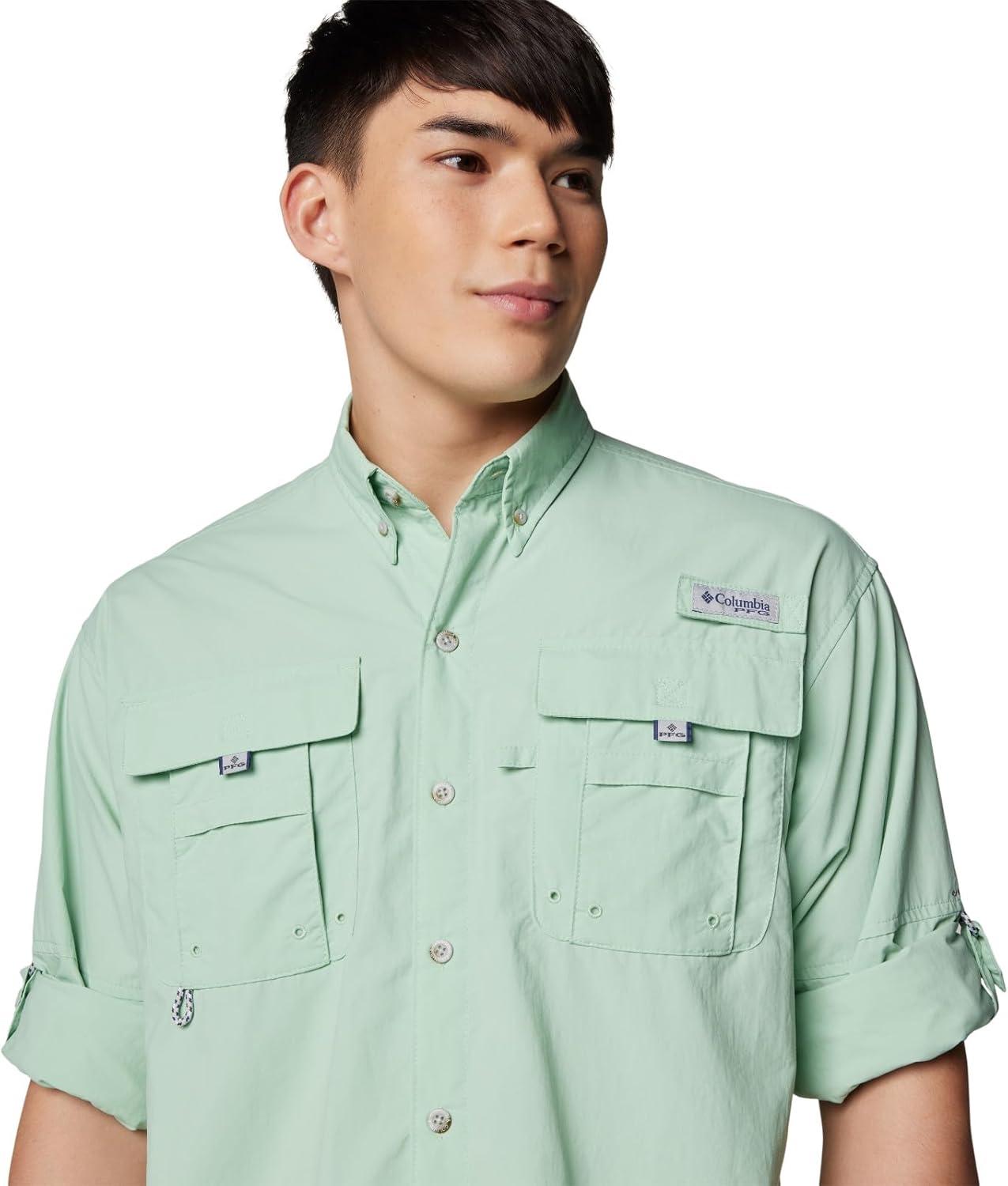 imageColumbia Mens PFG Bahama II Long Sleeve ShirtNew Mint
