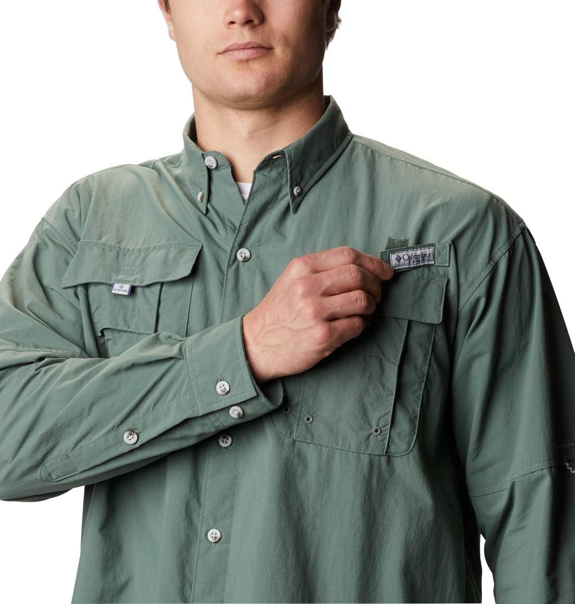 imageColumbia Mens PFG Bahama II Long Sleeve ShirtPond