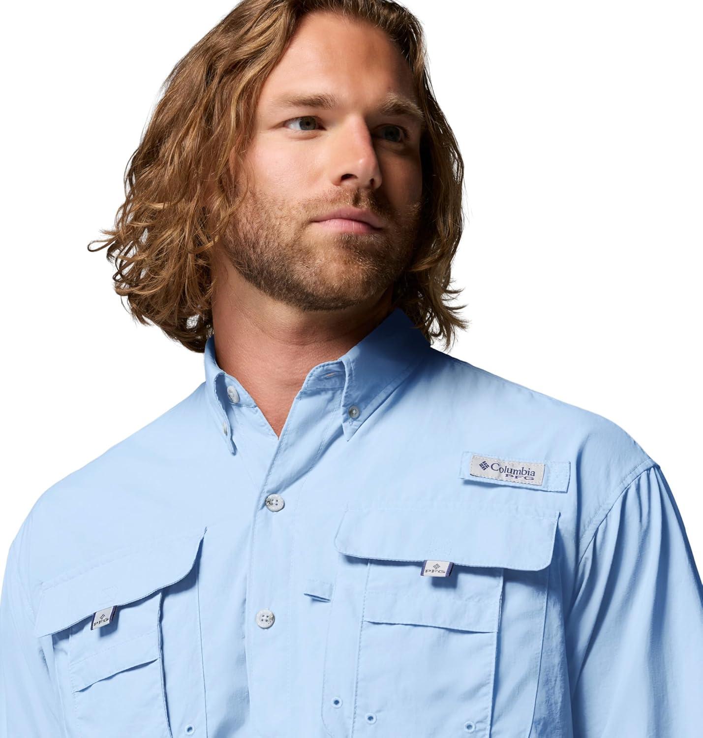 imageColumbia Mens PFG Bahama II Long Sleeve ShirtSail