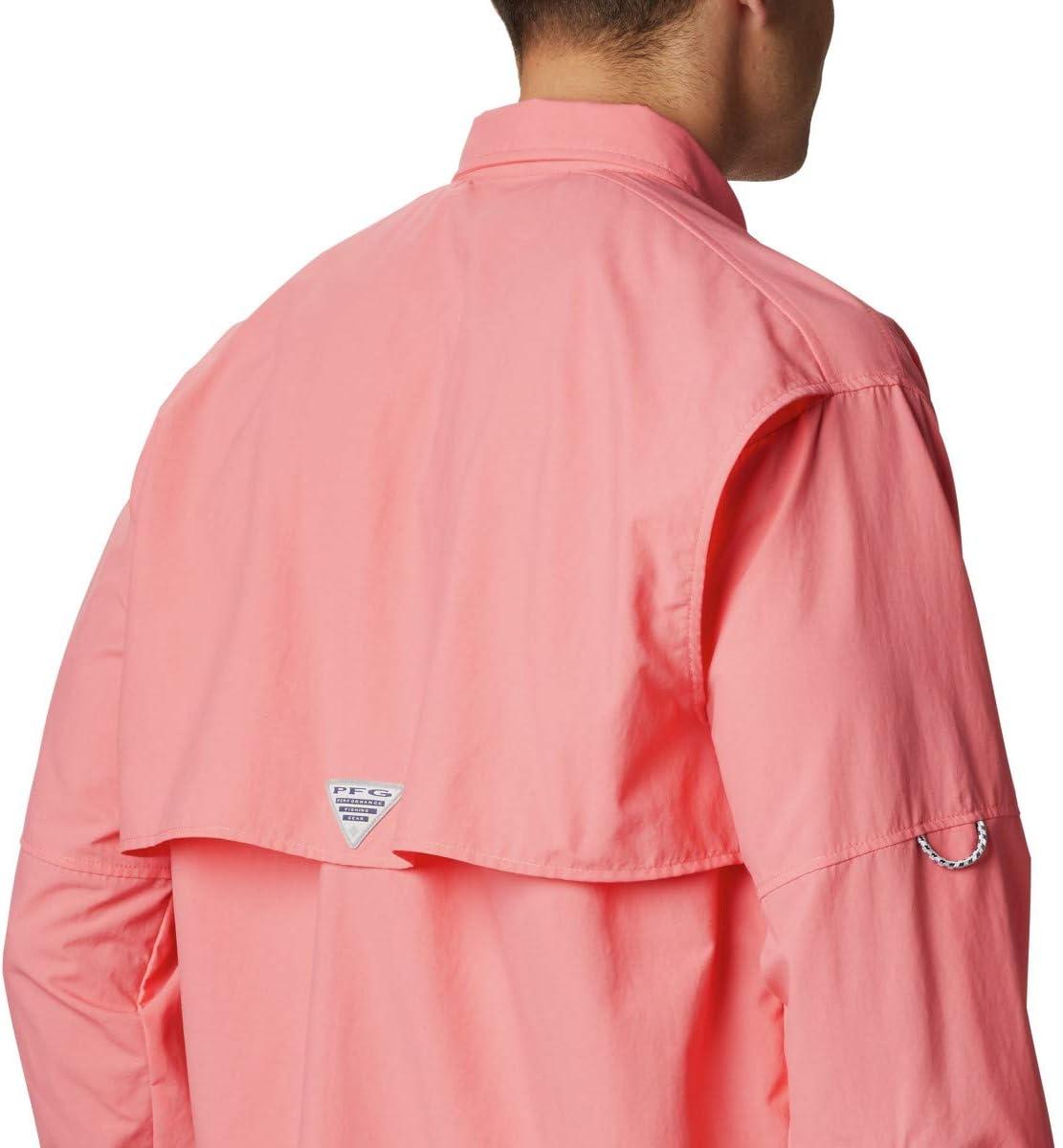 imageColumbia Mens PFG Bahama II Long Sleeve ShirtSalmon