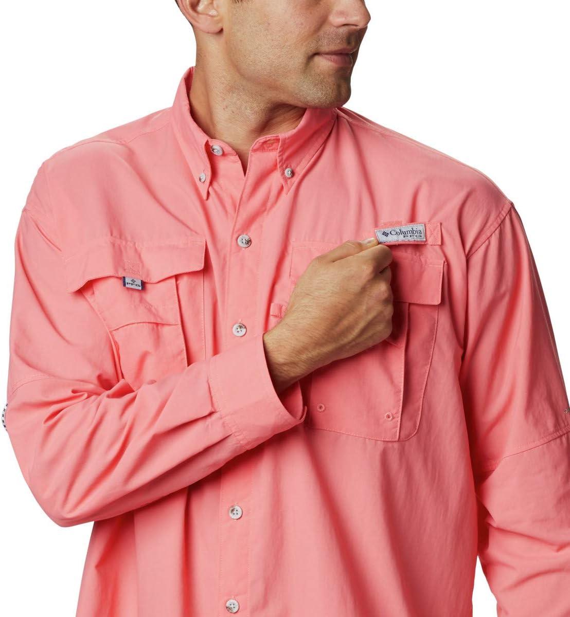 imageColumbia Mens PFG Bahama II Long Sleeve ShirtSalmon