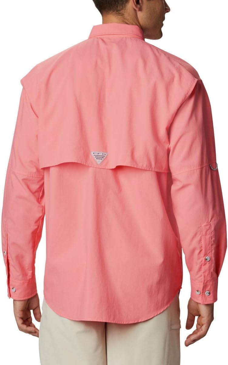 imageColumbia Mens PFG Bahama II Long Sleeve ShirtSalmon