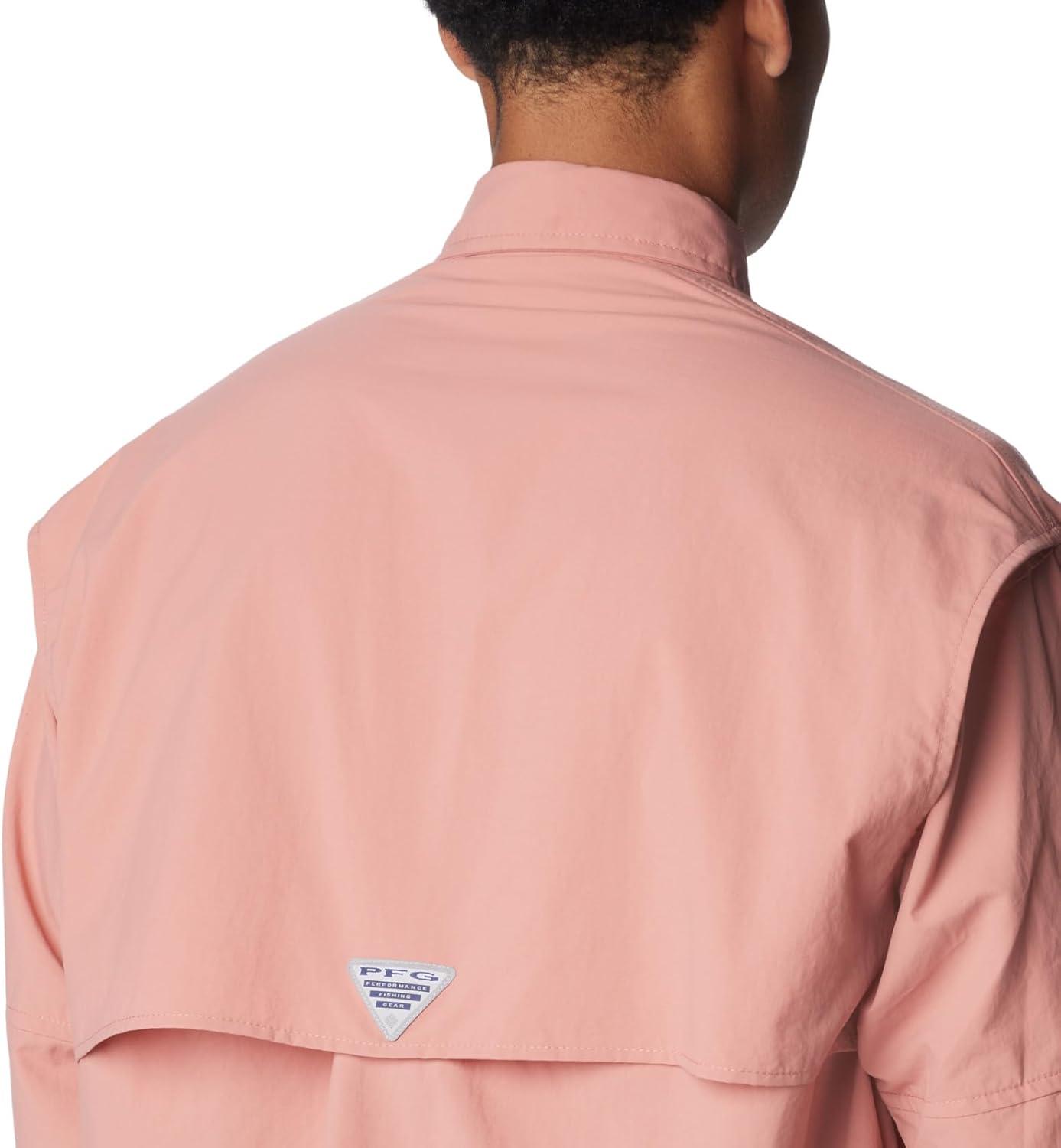 imageColumbia Mens PFG Bahama II Long Sleeve ShirtSandalwood Pink