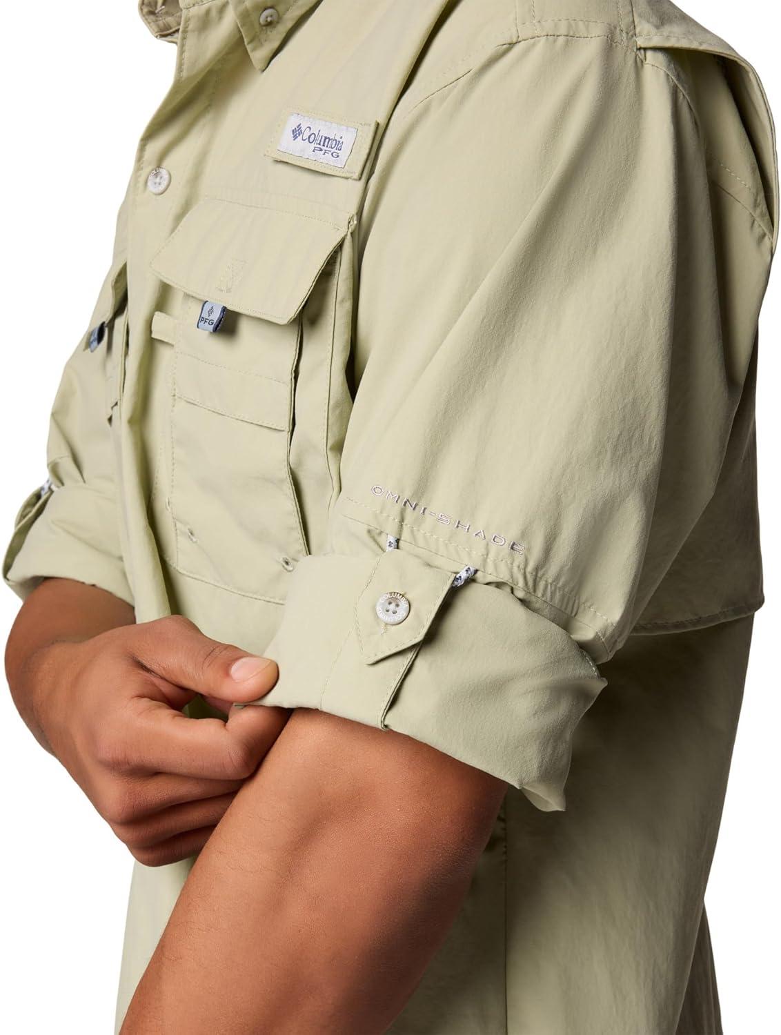 imageColumbia Mens PFG Bahama II Long Sleeve ShirtSmokey Sage
