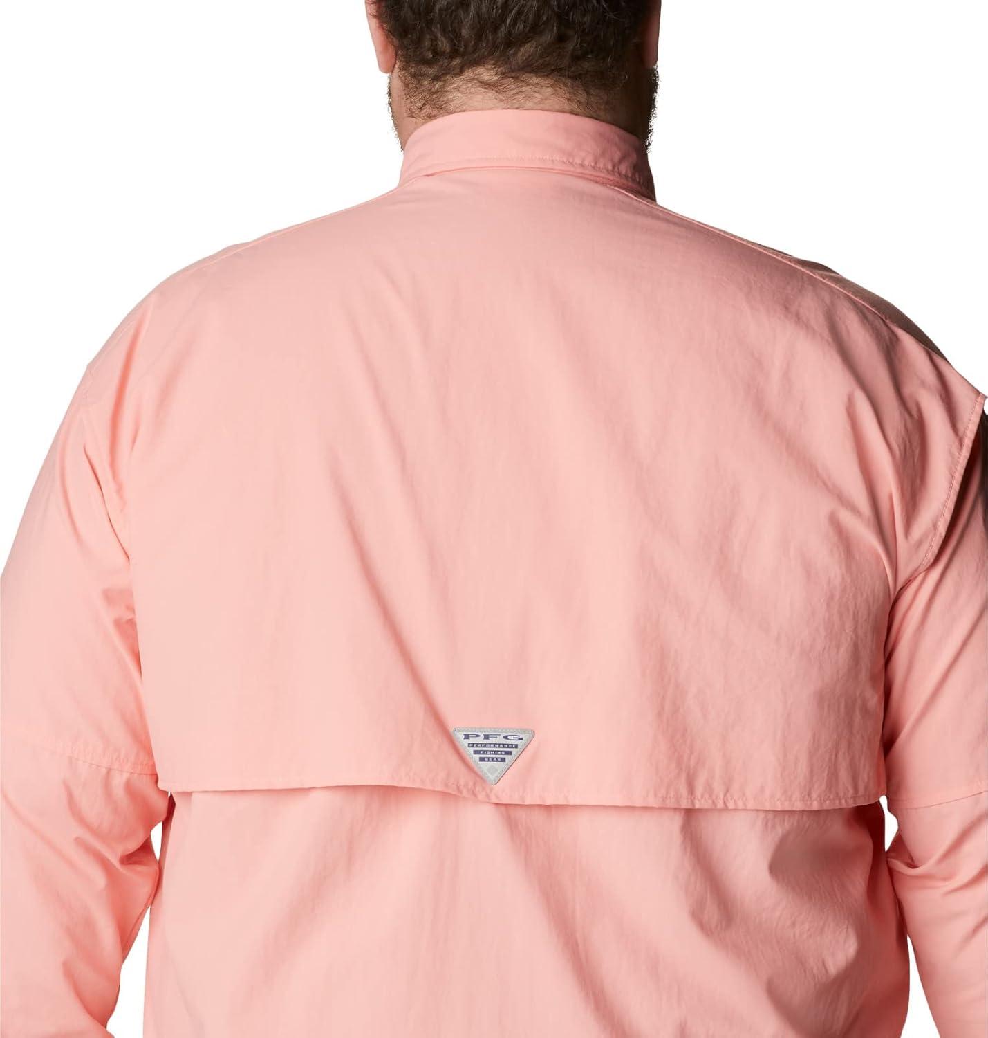 imageColumbia Mens PFG Bahama II Long Sleeve ShirtSorbet