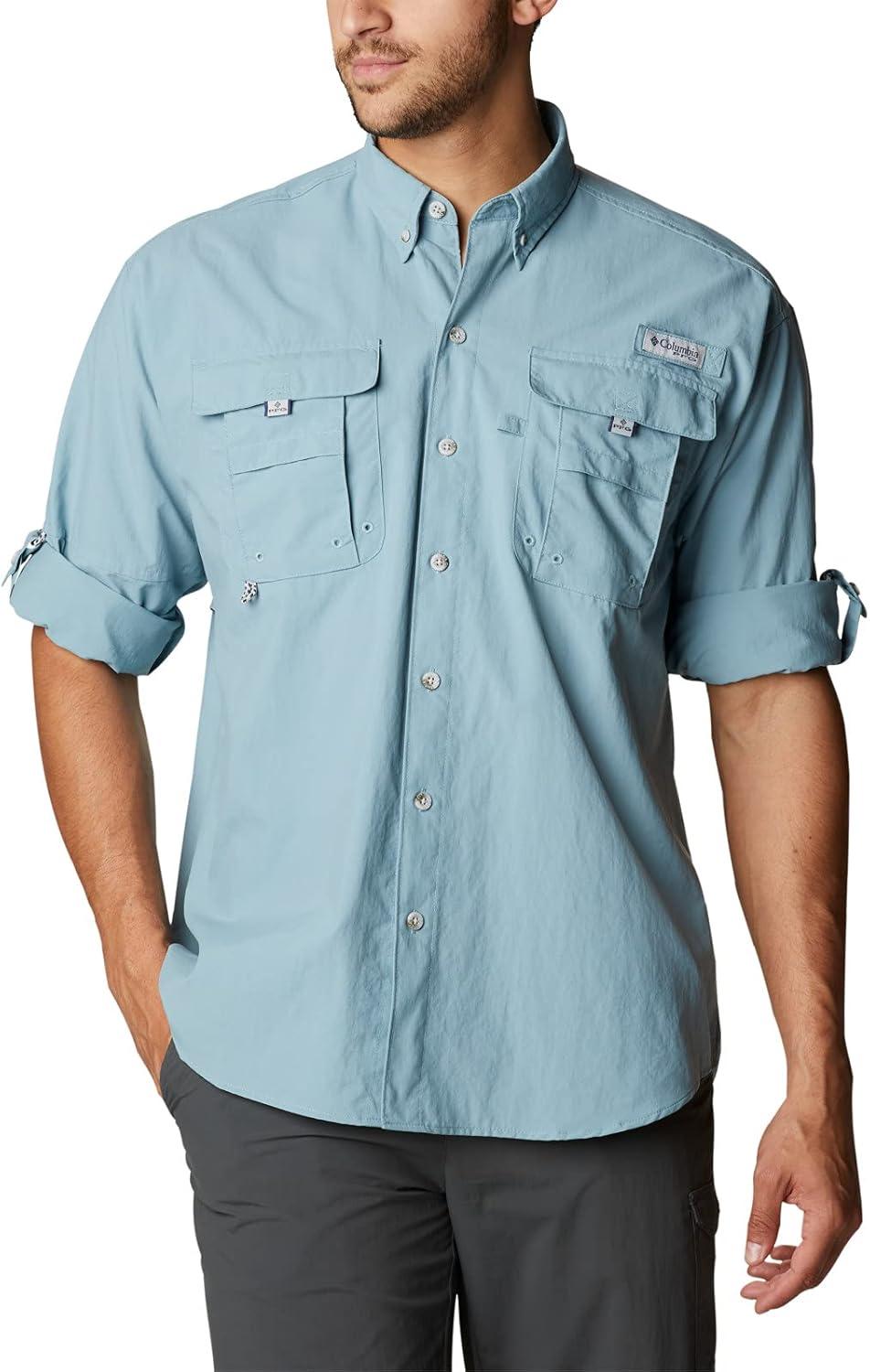 imageColumbia Mens PFG Bahama II Long Sleeve ShirtStorm
