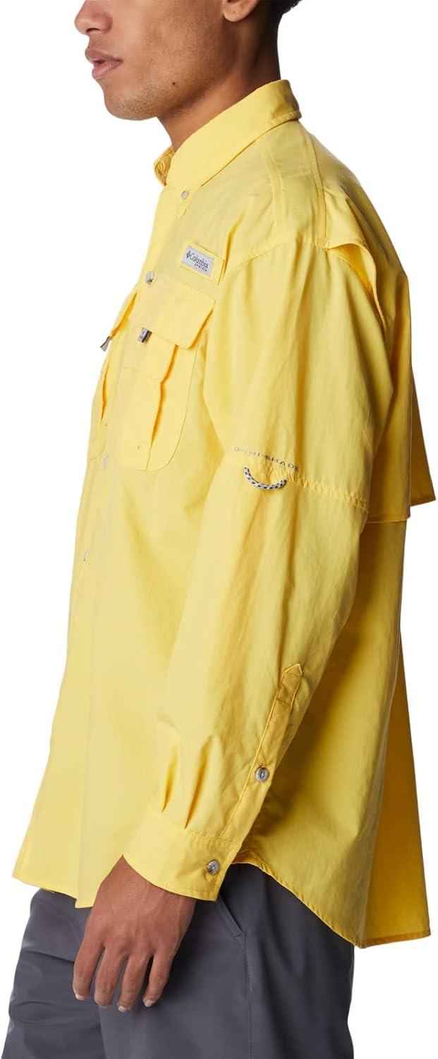 imageColumbia Mens PFG Bahama II Long Sleeve ShirtSun Glow