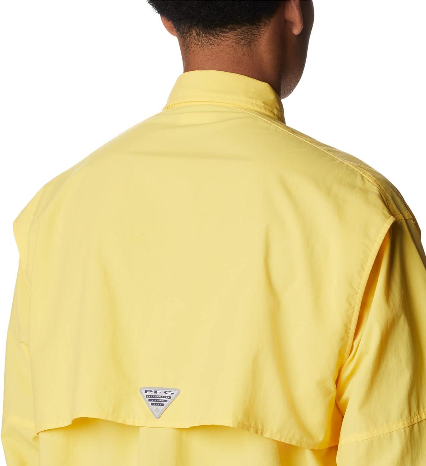 imageColumbia Mens PFG Bahama II Long Sleeve ShirtSun Glow