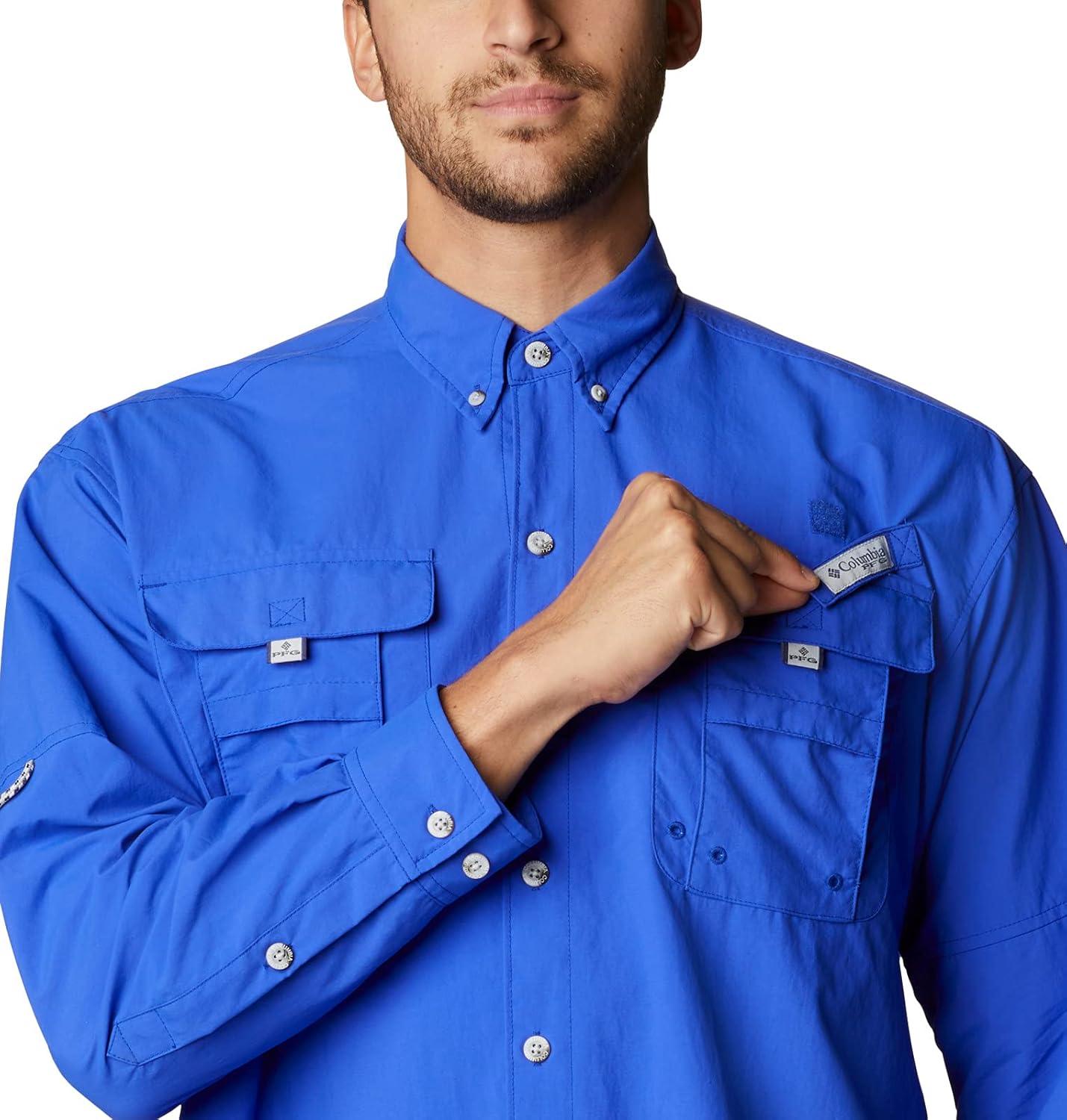 imageColumbia Mens PFG Bahama II Long Sleeve ShirtTanzanite