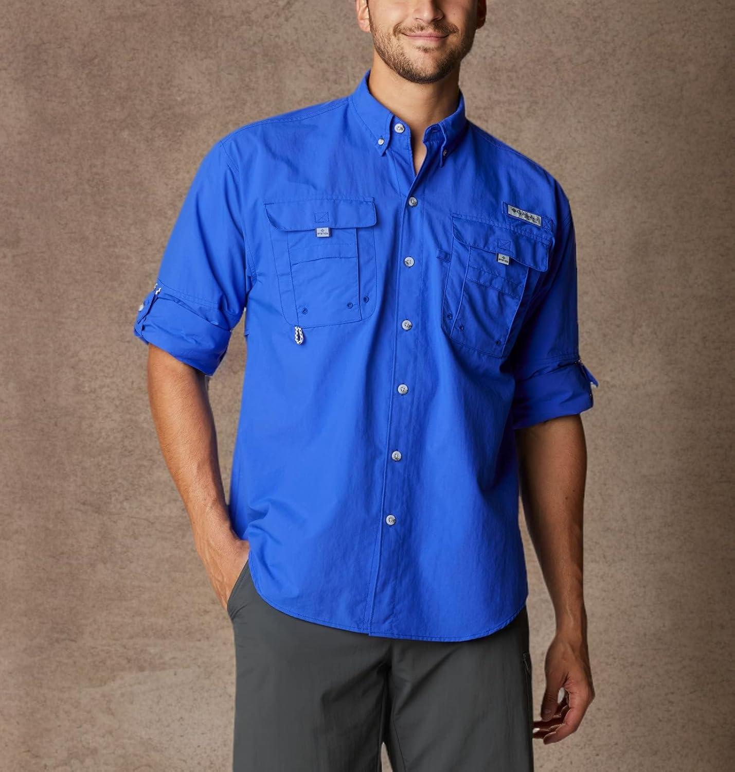 imageColumbia Mens PFG Bahama II Long Sleeve ShirtTanzanite