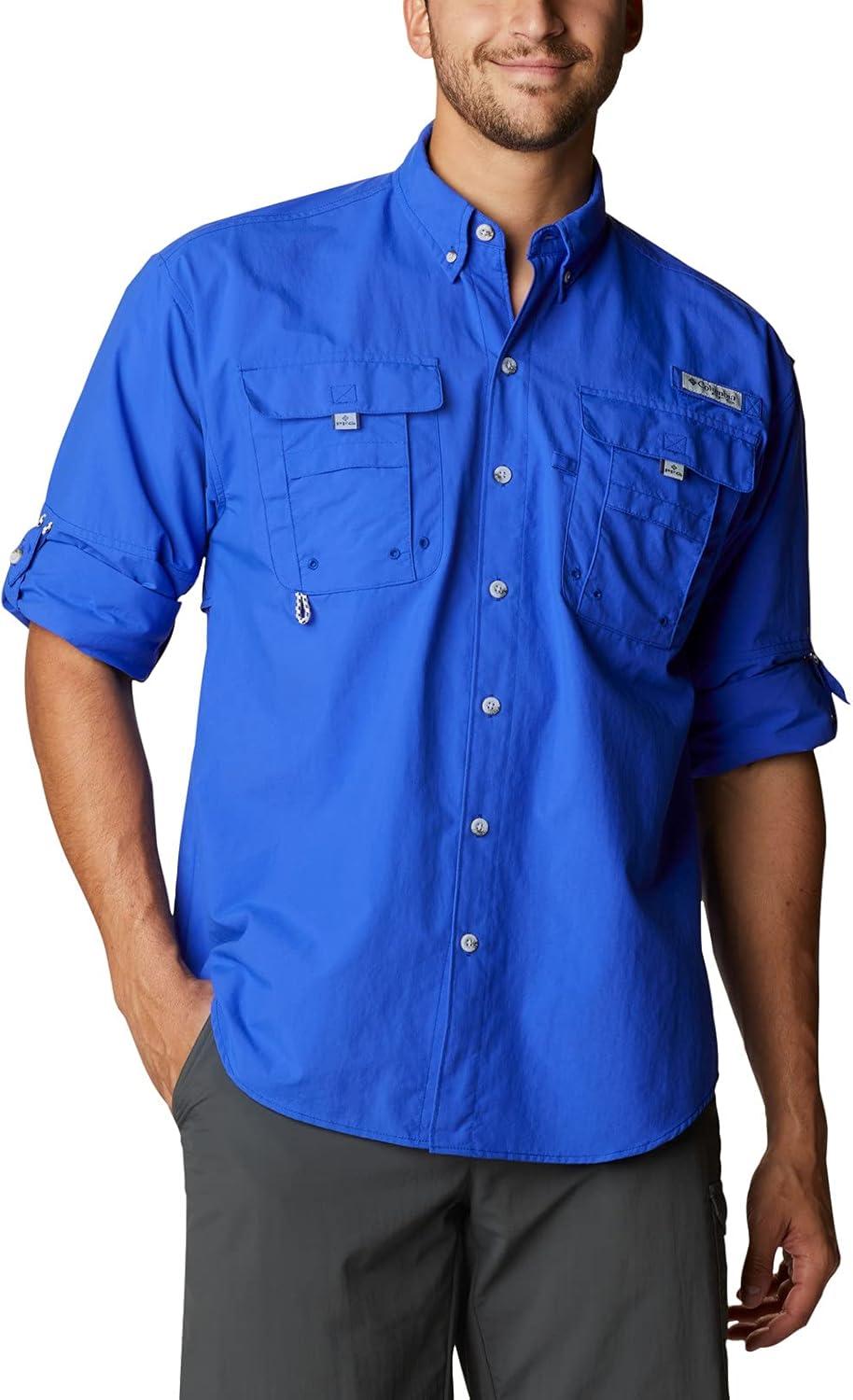 imageColumbia Mens PFG Bahama II Long Sleeve ShirtTanzanite