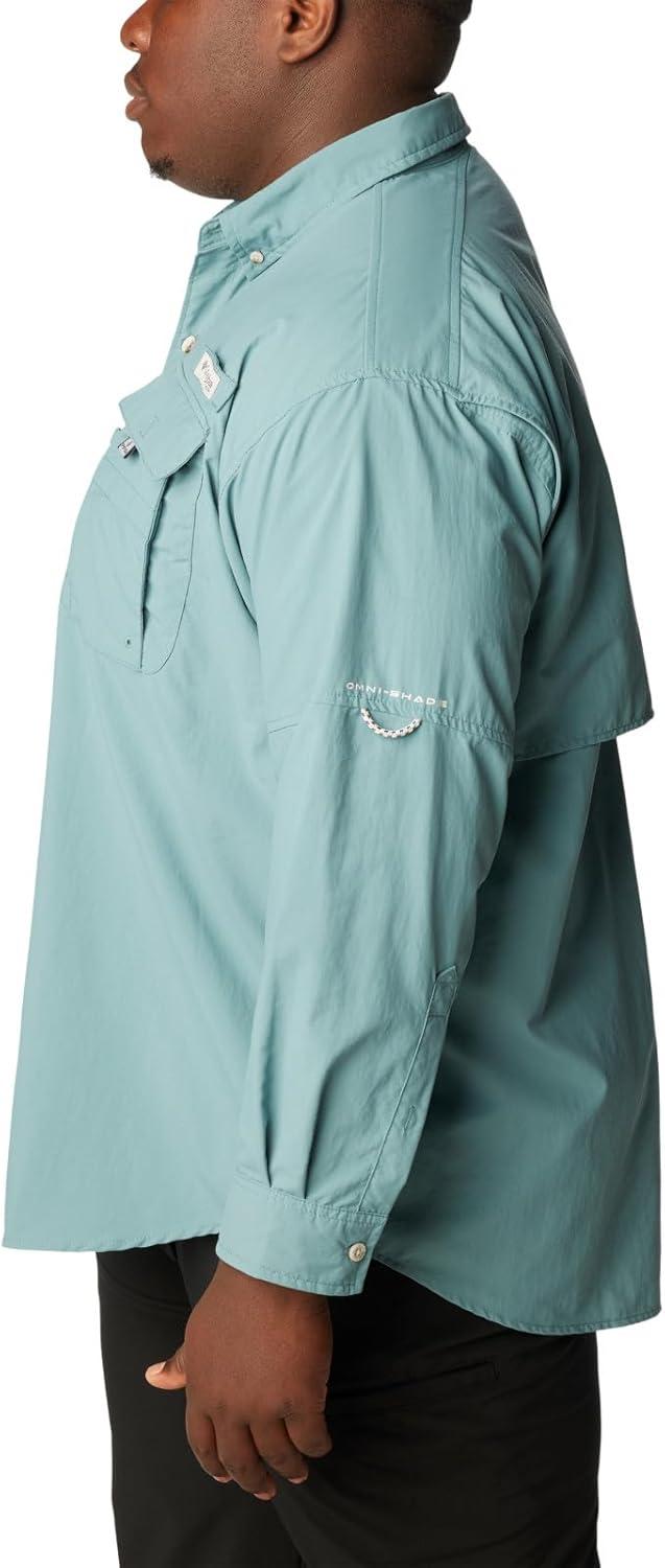 imageColumbia Mens PFG Bahama II Long Sleeve ShirtTranquil Teal
