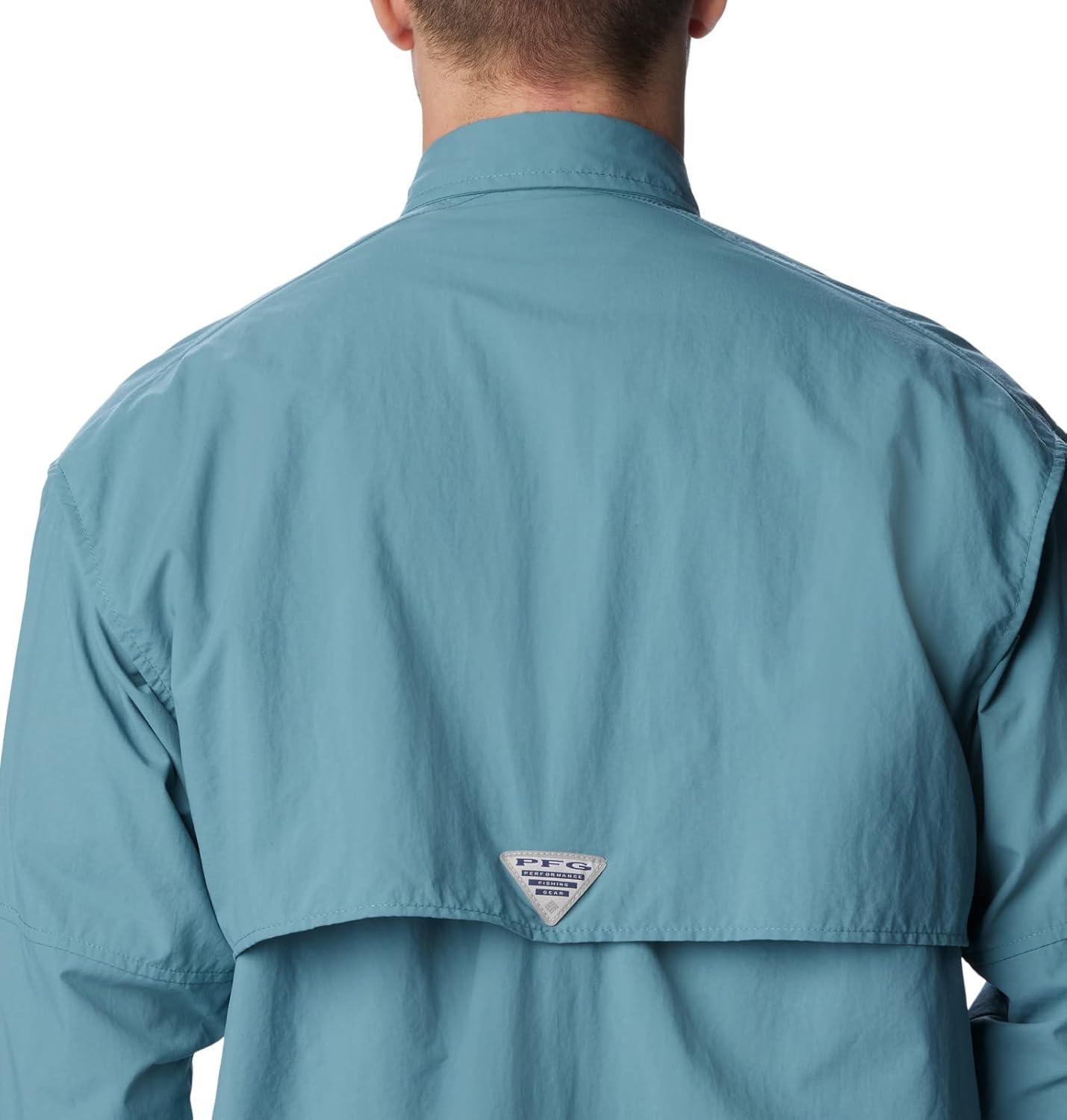 imageColumbia Mens PFG Bahama II Long Sleeve ShirtTranquil Teal