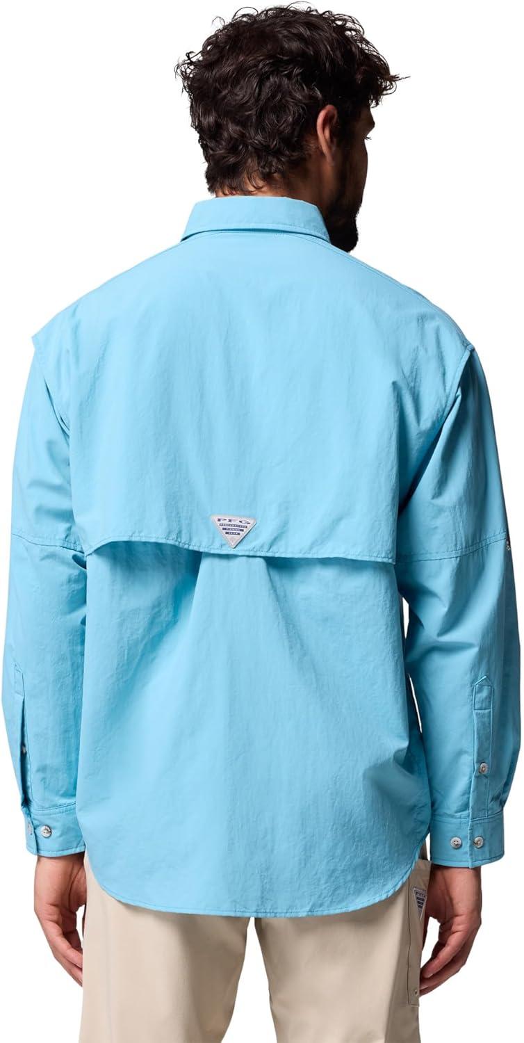 imageColumbia Mens PFG Bahama II Long Sleeve ShirtVintage Blue