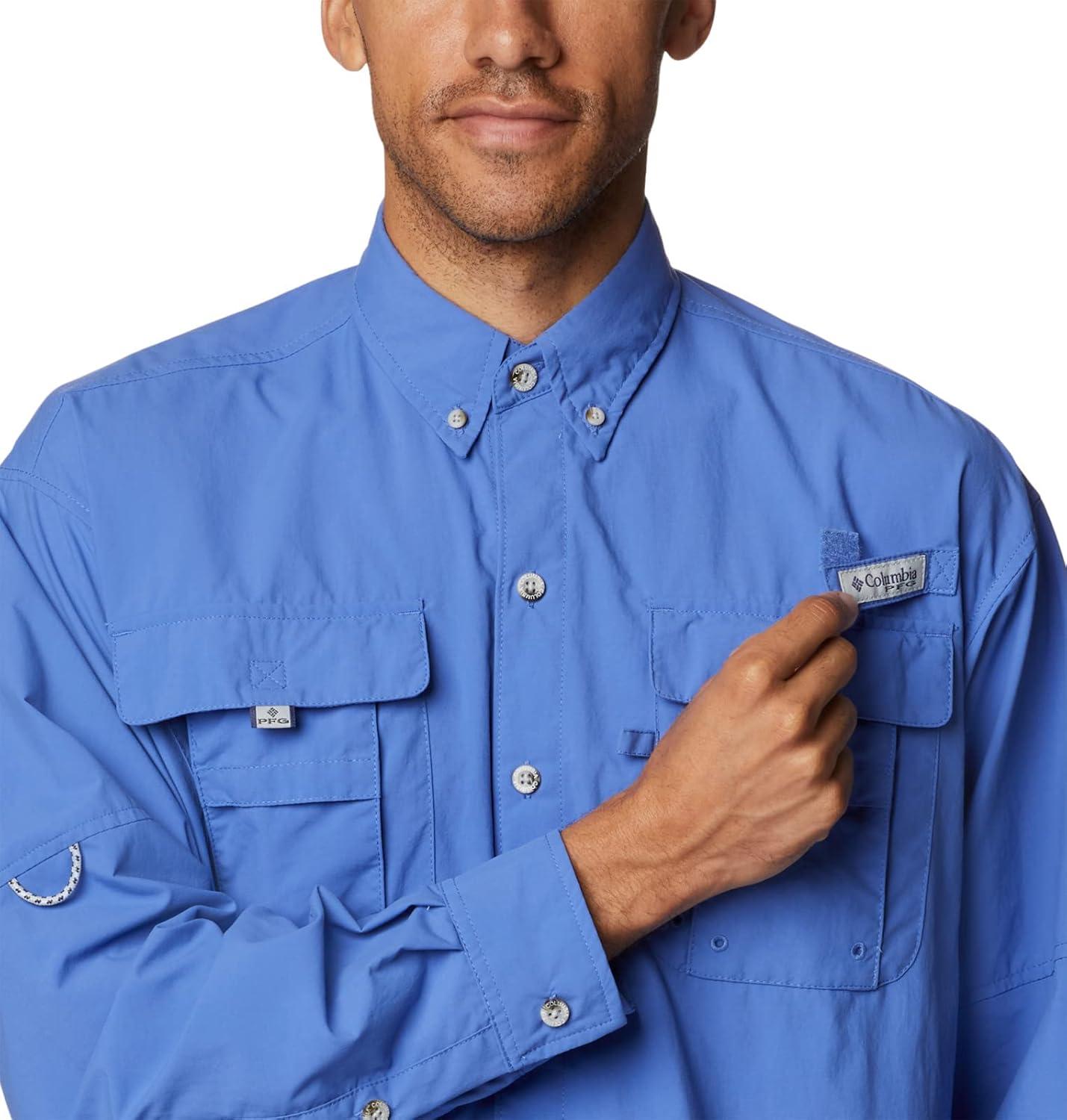 imageColumbia Mens PFG Bahama II Long Sleeve ShirtViolet Sea