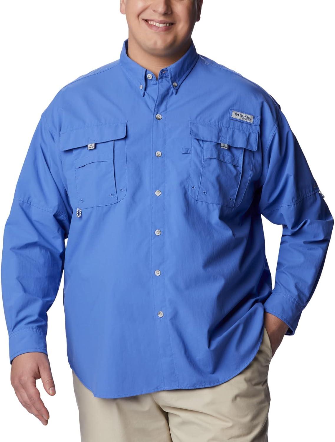 imageColumbia Mens PFG Bahama II Long Sleeve ShirtViolet Sea