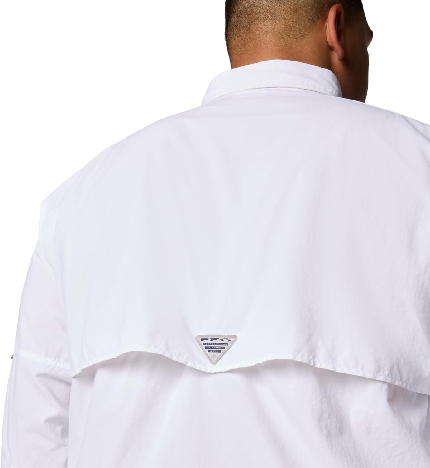 imageColumbia Mens PFG Bahama II Long Sleeve ShirtWhite