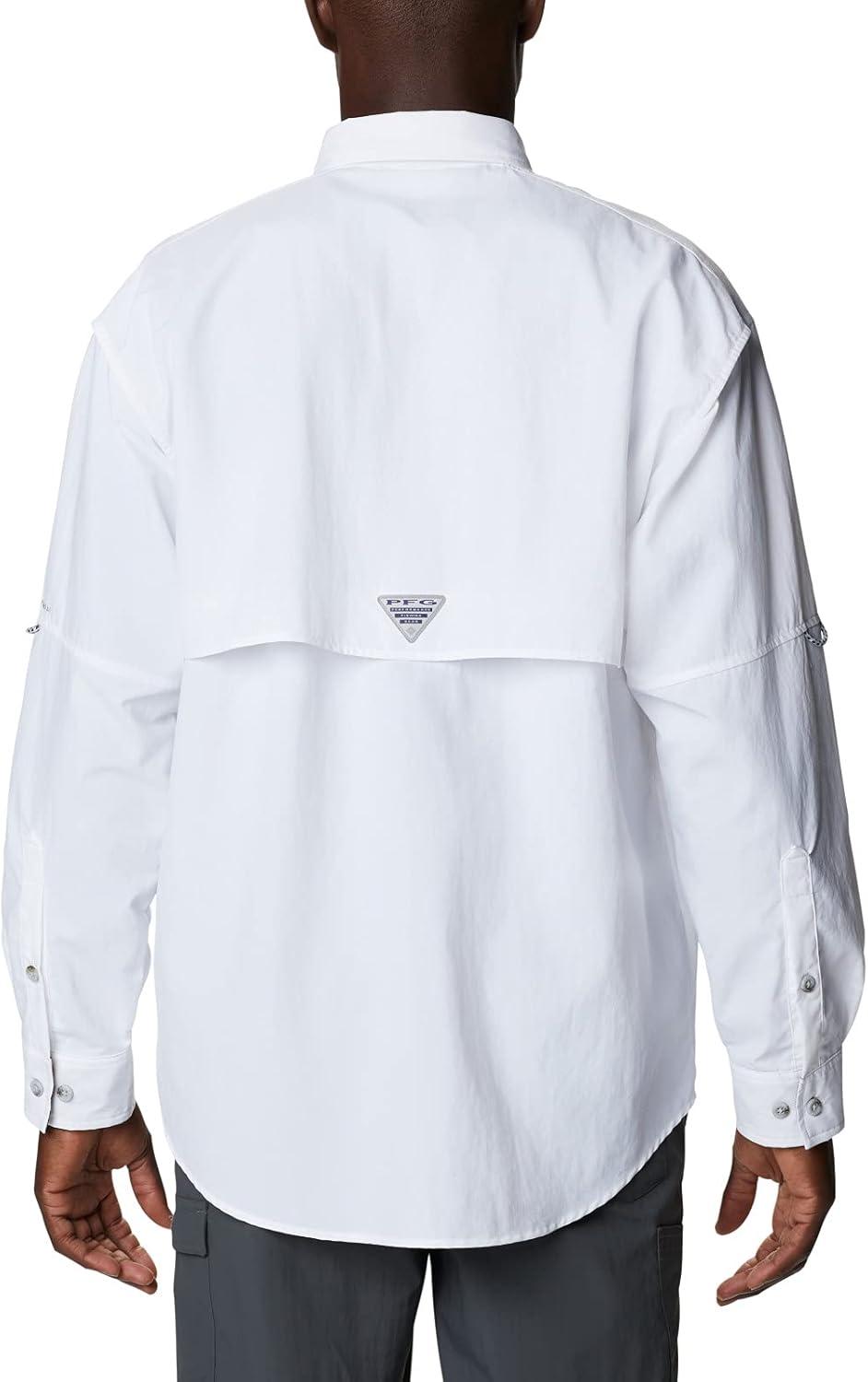 imageColumbia Mens PFG Bahama II Long Sleeve ShirtWhiteRealtree Edge