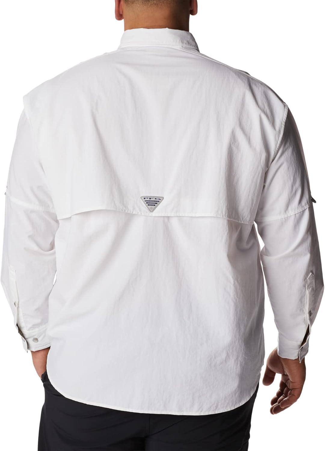 imageColumbia Mens PFG Bahama II Long Sleeve ShirtWhiteRealtree Edge