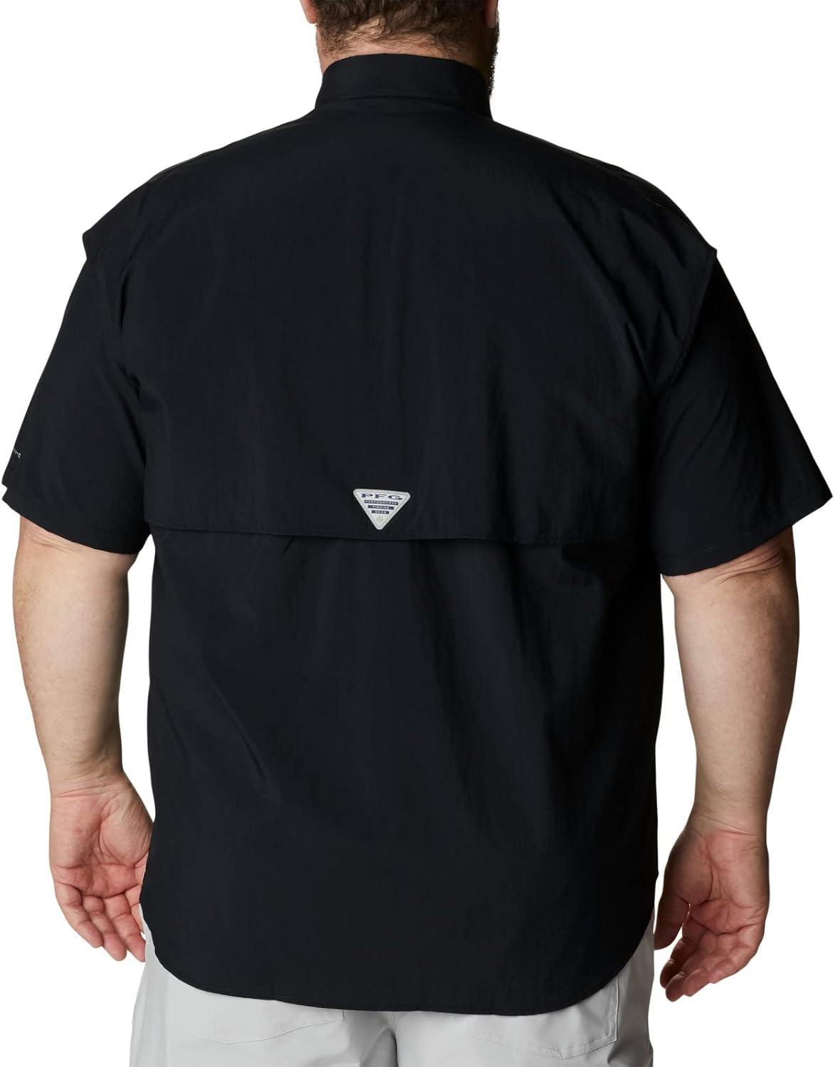 imageColumbia Mens PFG Bahama II Short Sleeve ShirtBlackRealtree Edge