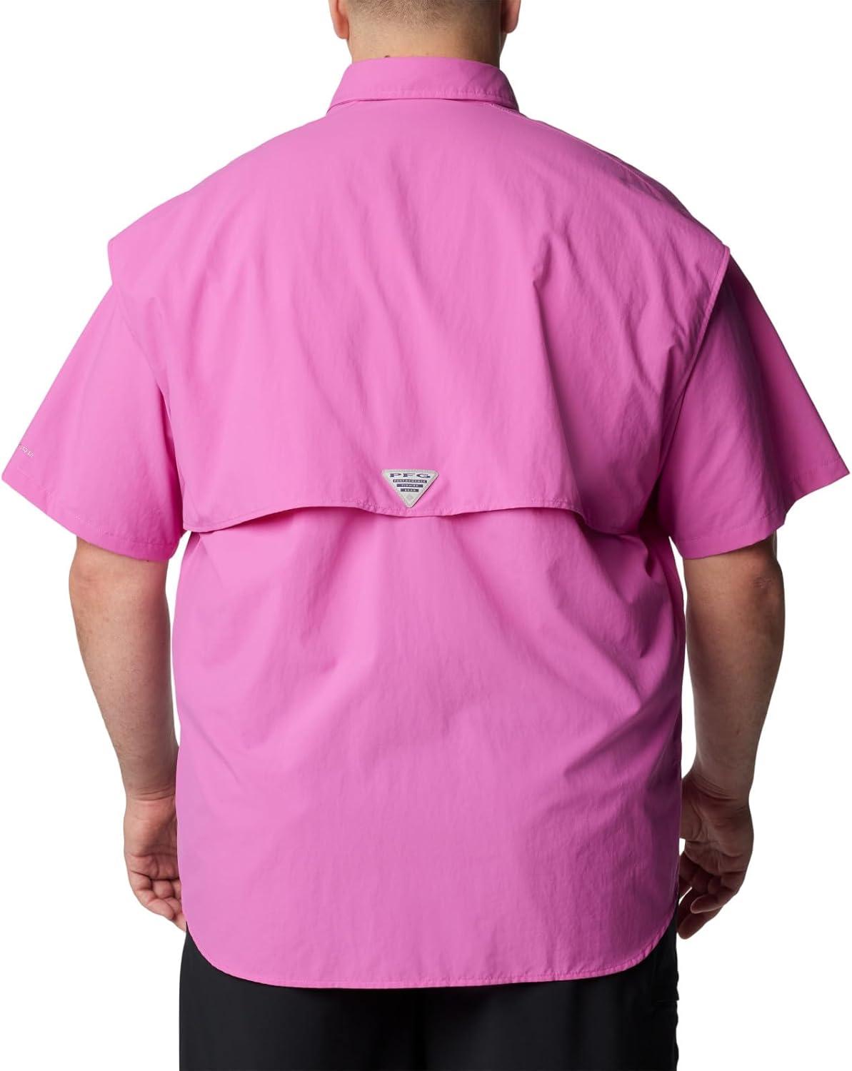 imageColumbia Mens PFG Bahama II Short Sleeve ShirtBright Lavender