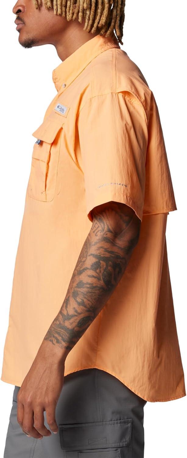 imageColumbia Mens PFG Bahama II Short Sleeve ShirtBright Nectar