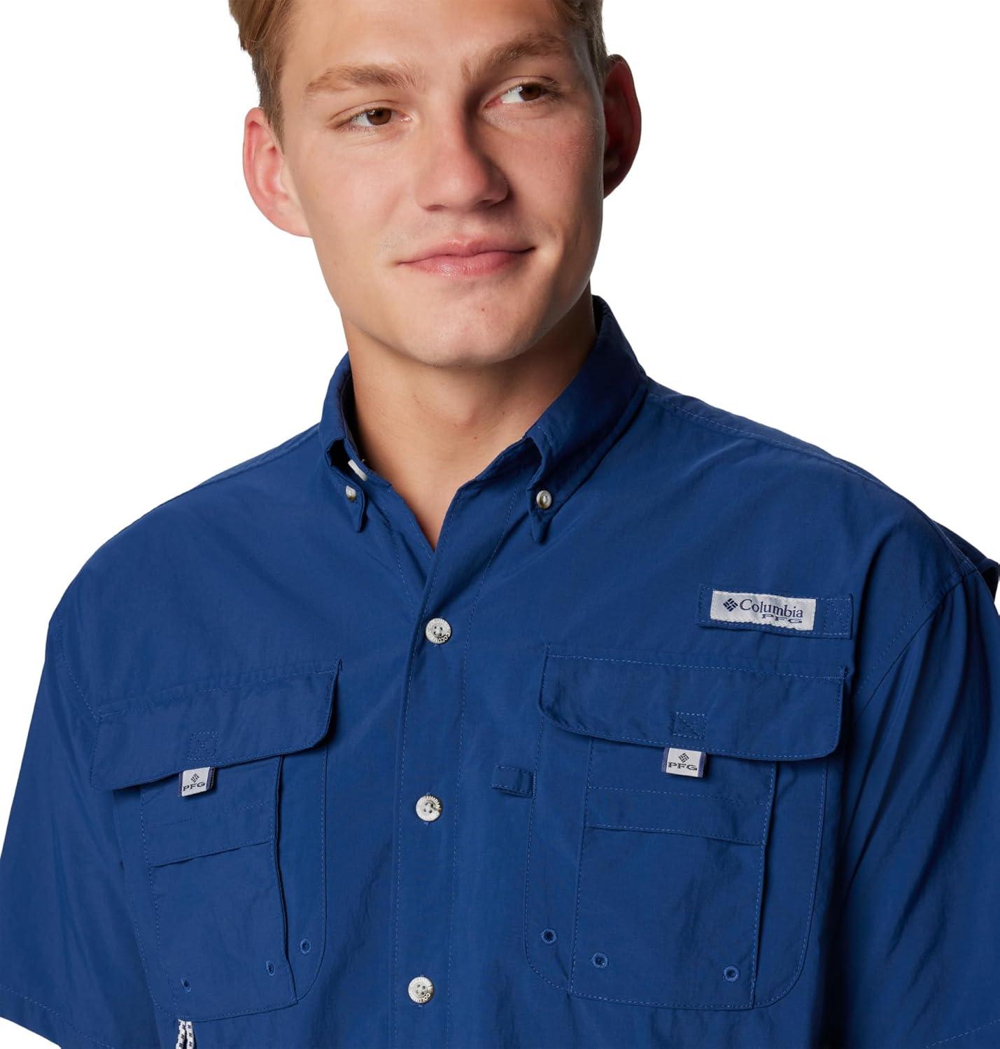 imageColumbia Mens PFG Bahama II Short Sleeve ShirtCarbon