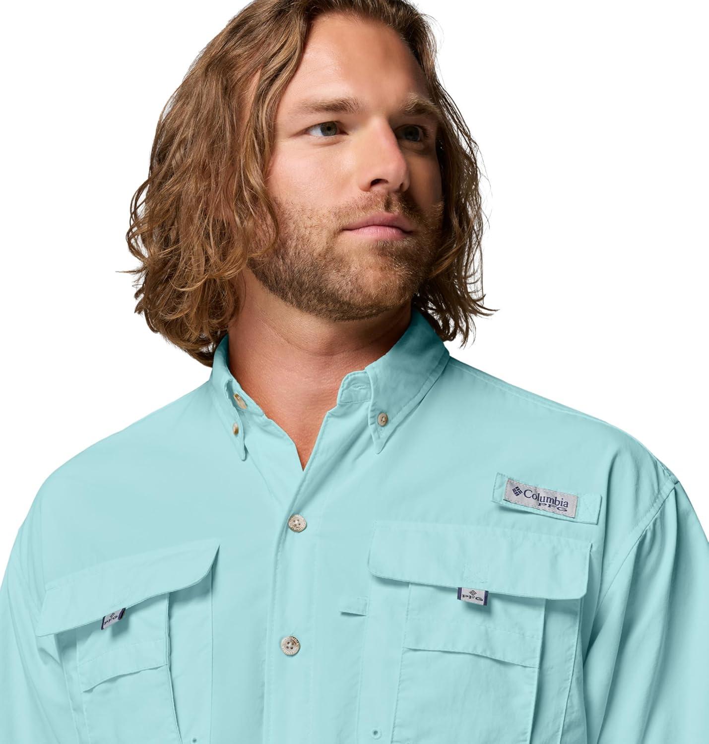 imageColumbia Mens PFG Bahama II Short Sleeve ShirtGulf Stream
