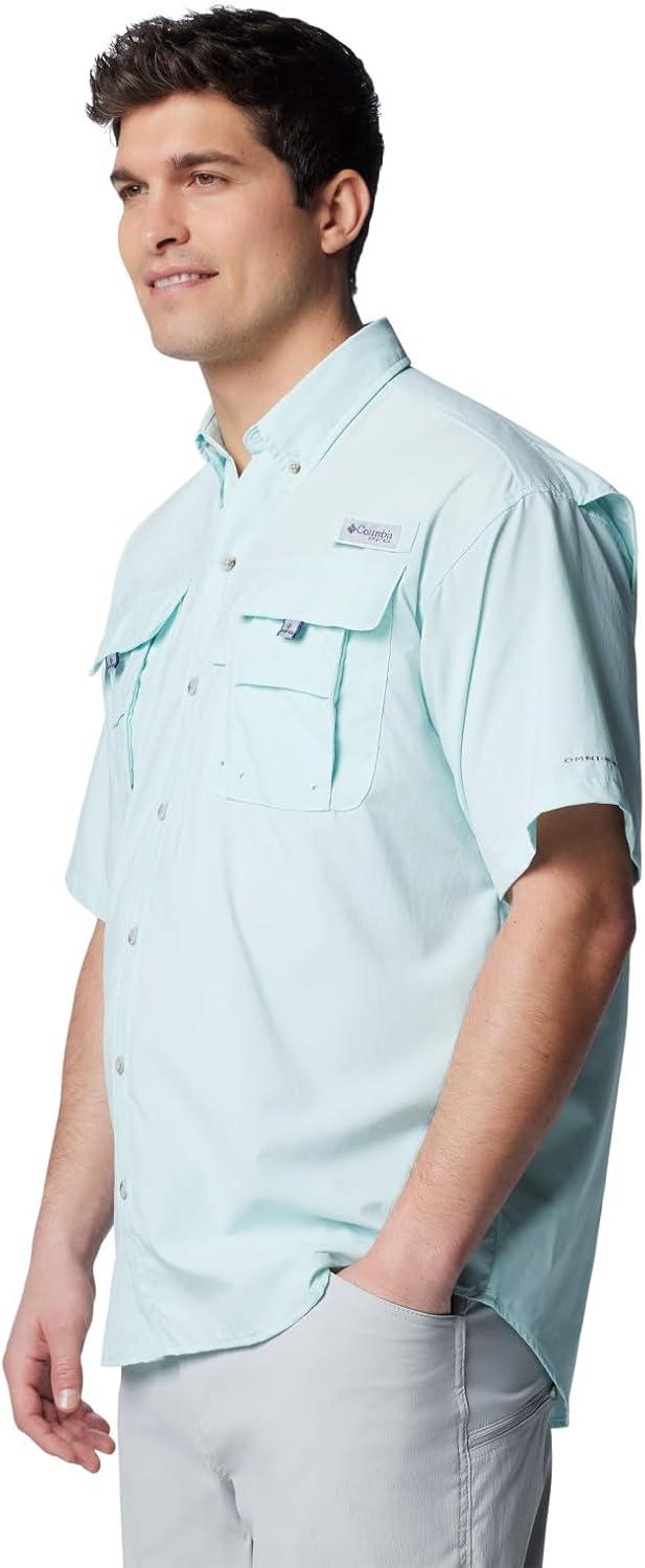 imageColumbia Mens PFG Bahama II Short Sleeve ShirtIcy Morn