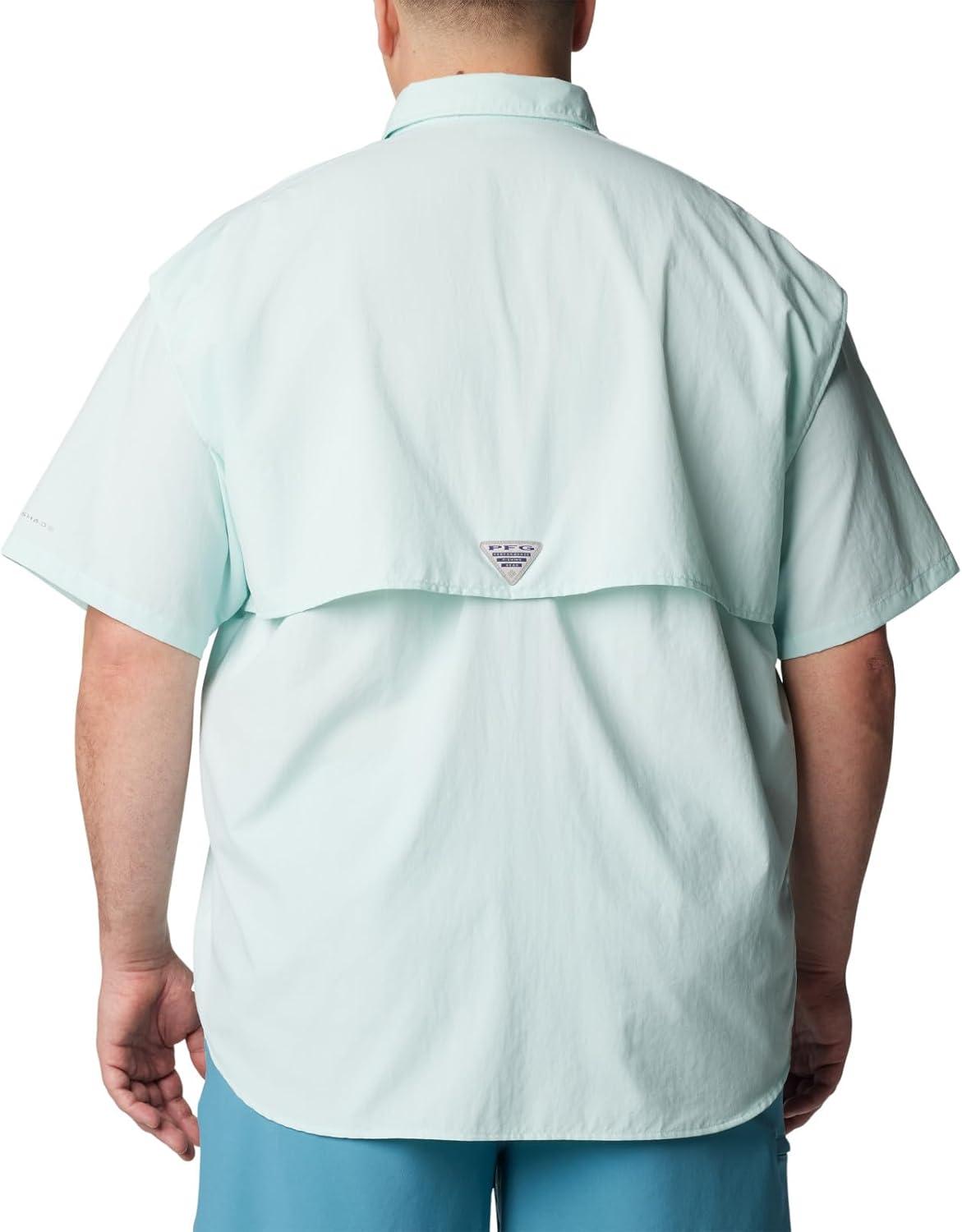 imageColumbia Mens PFG Bahama II Short Sleeve ShirtIcy Morn