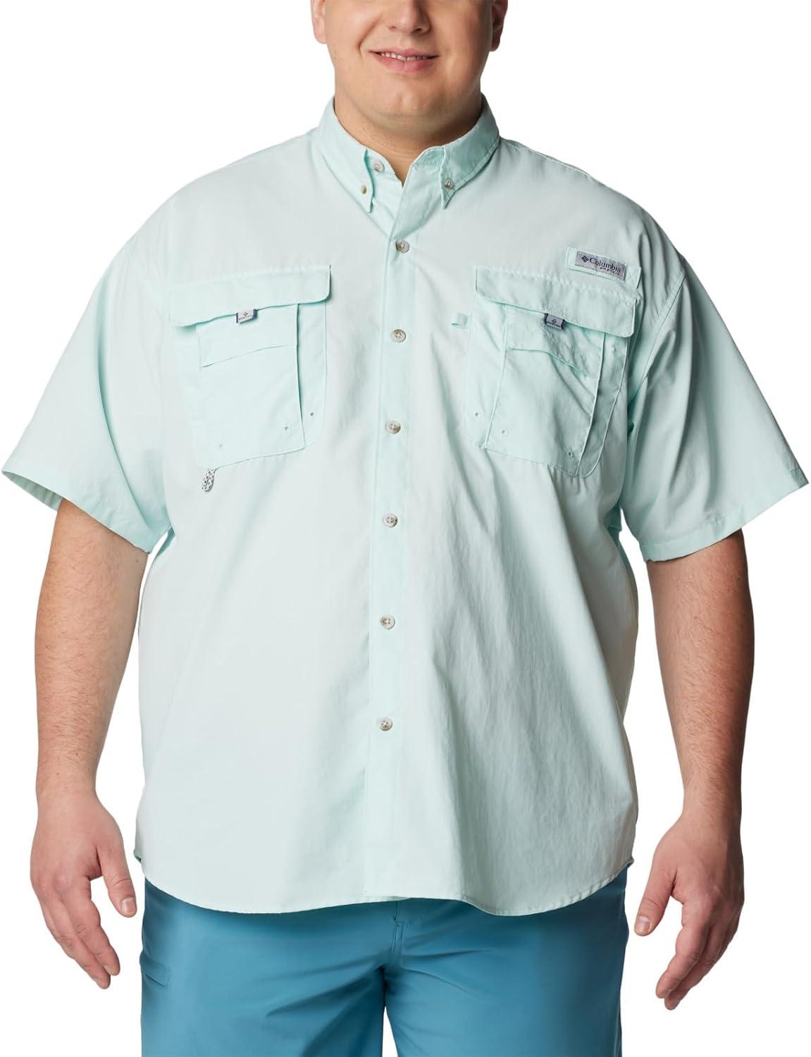 imageColumbia Mens PFG Bahama II Short Sleeve ShirtIcy Morn