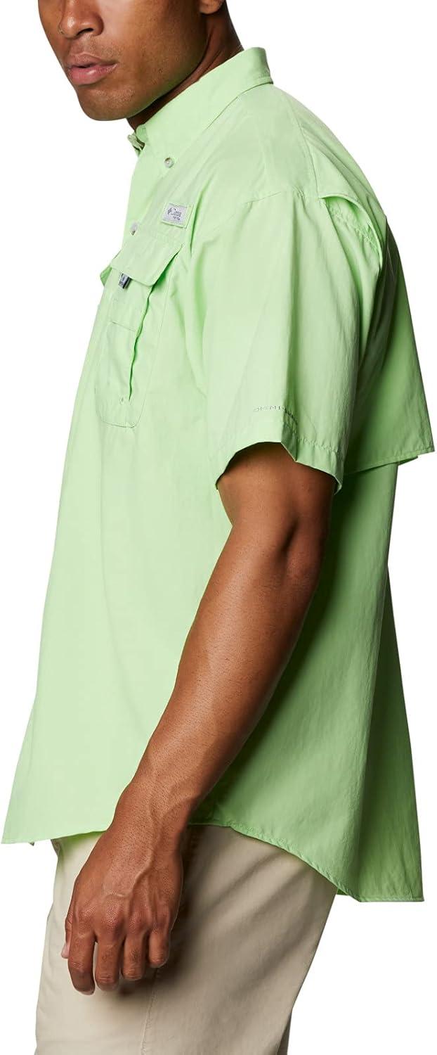 imageColumbia Mens PFG Bahama II Short Sleeve ShirtLime Glow